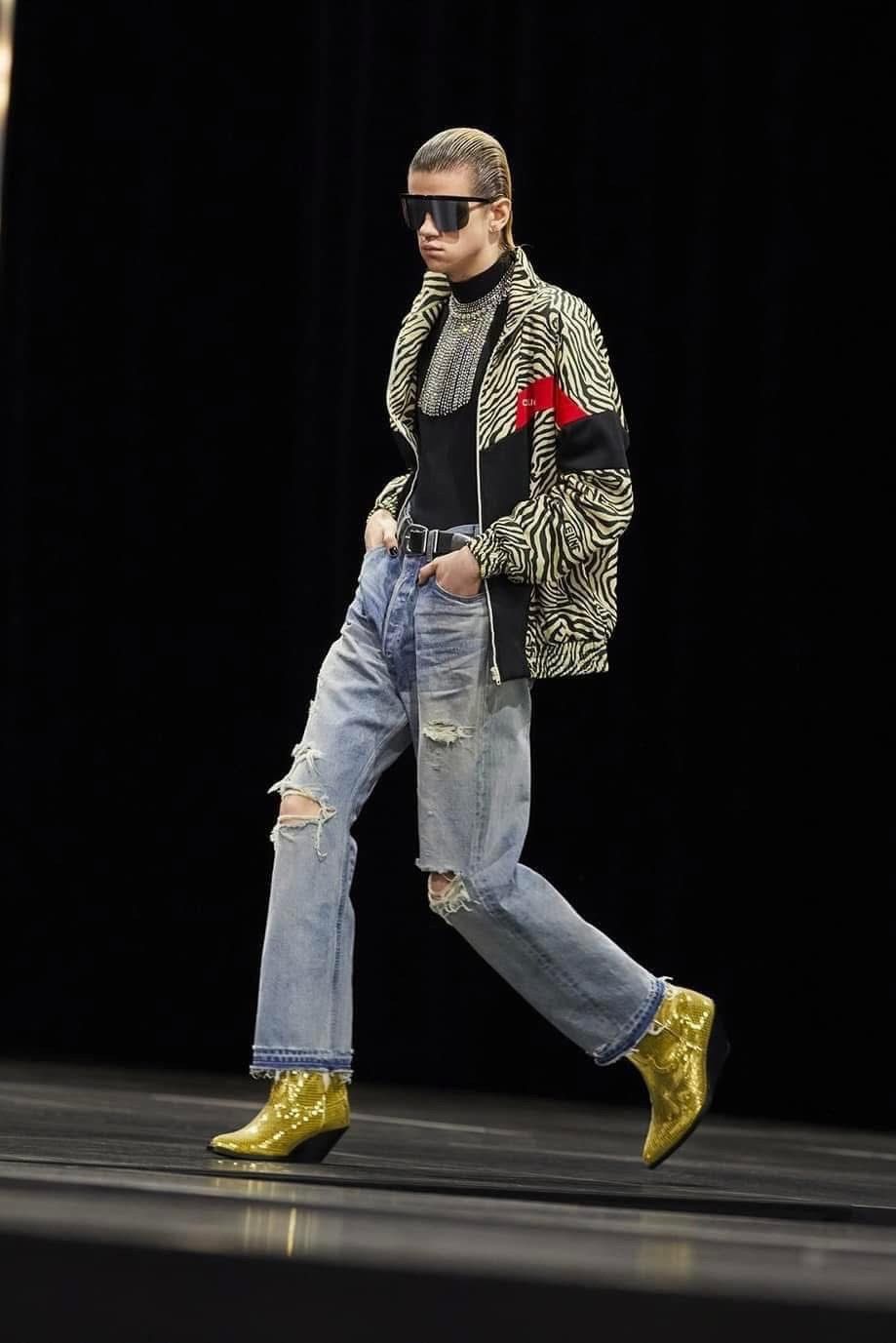 FW22 Celine Hesi Slimane Westside wesley jeans Hedi Slimane