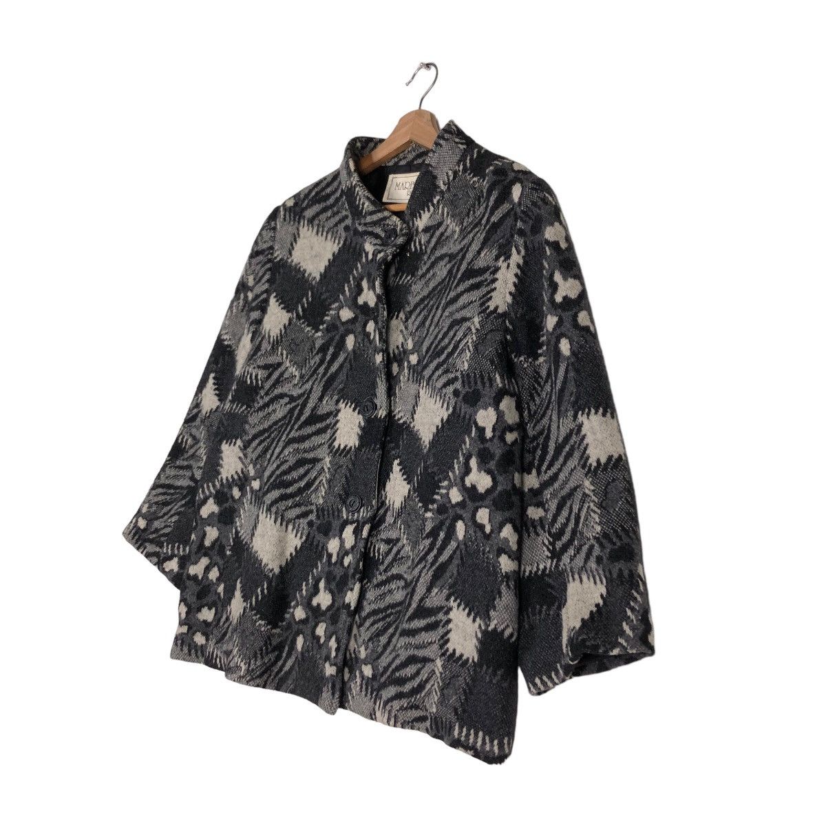 Japanese Brand 🔥Vintage Cropped Wool Jacket Marble Road Dot Issey Miyake Size US M / EU 48-50 / 2 - 2 Thumbnail