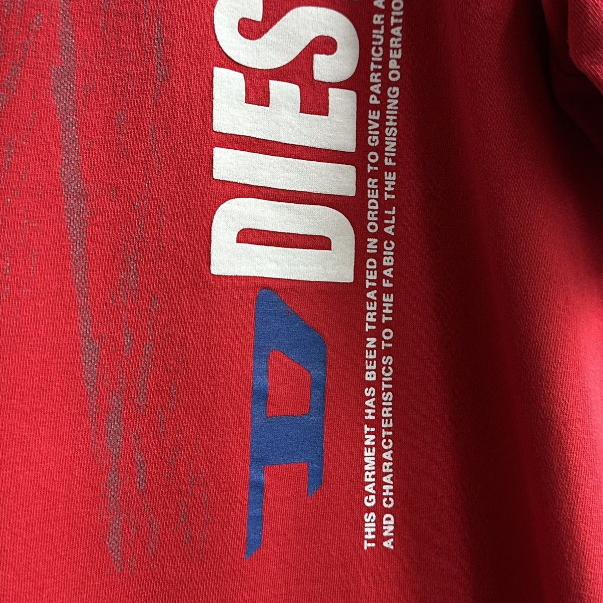 Diesel × Vintage VINTAGE Y2K DIESEL BIG LOGO TEE Size US L / EU 52-54 / 3 - 6 Thumbnail