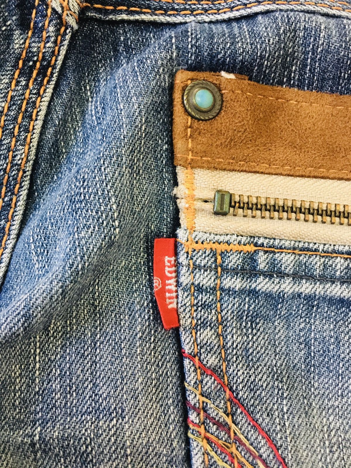 Edwin Edwin Blue Trip Distressed Denim (17) Size US 32 / EU 48 - 16 Thumbnail