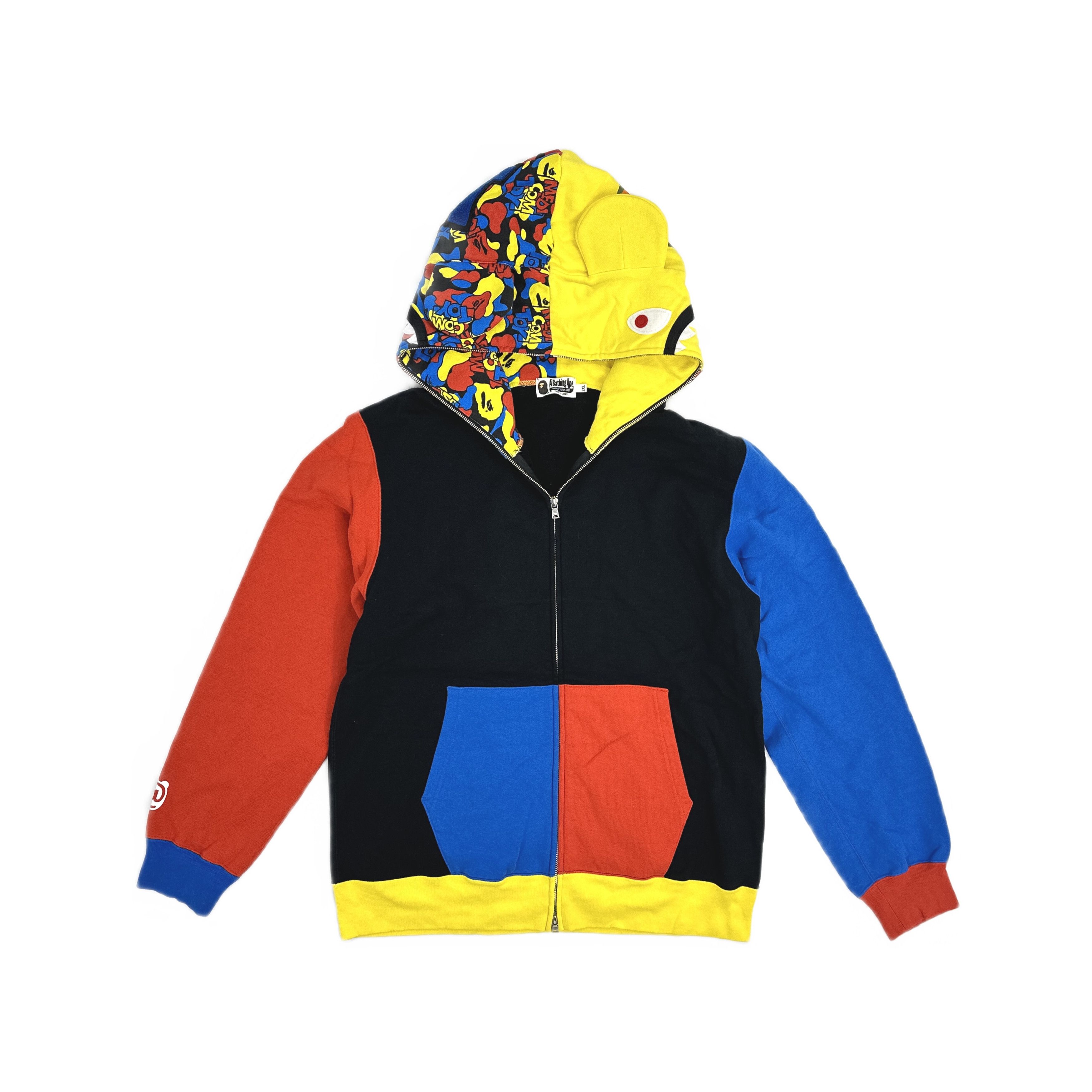 Bape A Bathing Ape x Medicom Toy Shark Multi-Color Hoodie Size XX Size US XXL / EU 58 / 5 - 1 Thumbnail