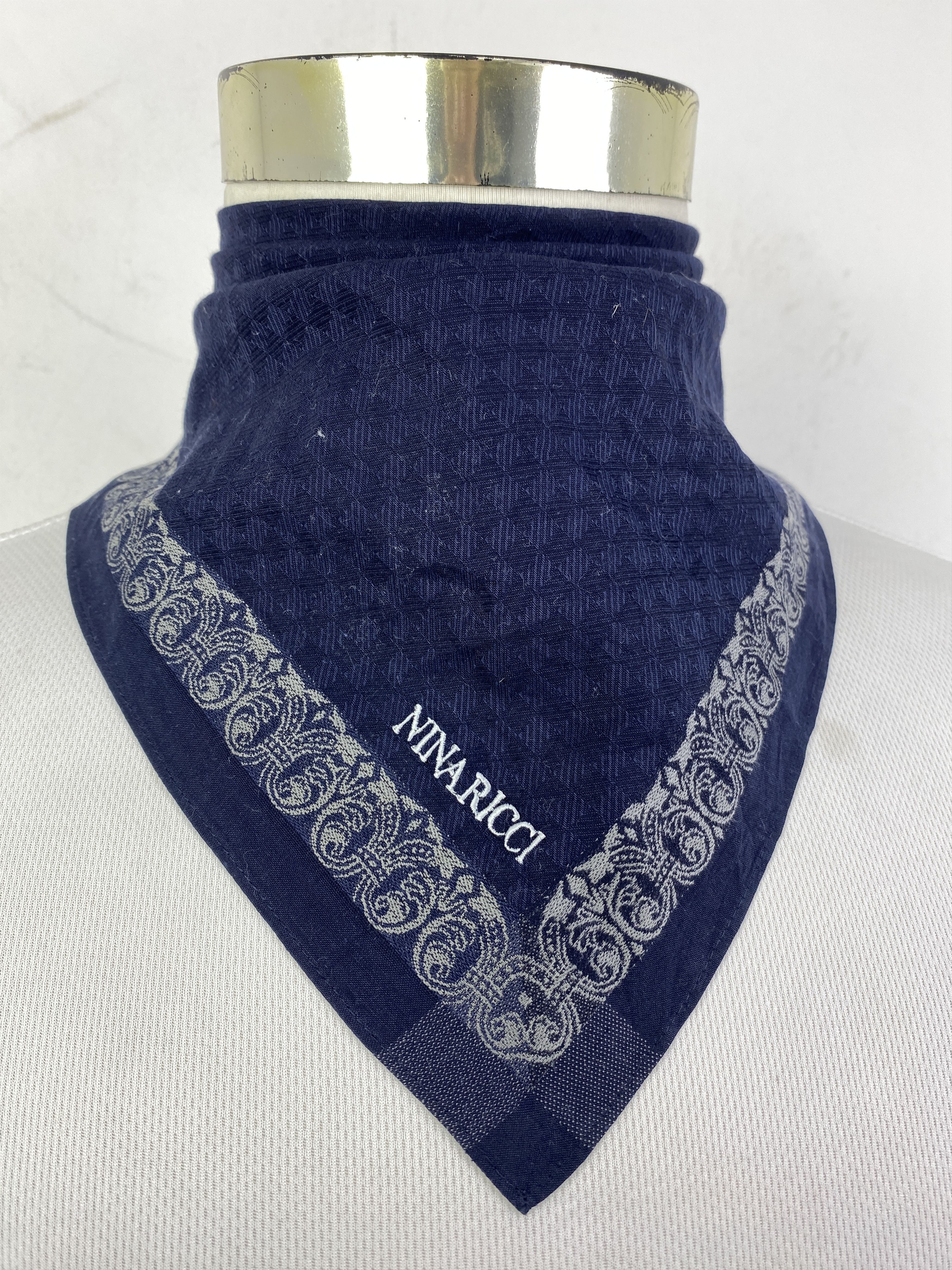Japanese Brand Nina Ricci Handkerchief / Neckerchief / Bandana HKC0833 Size ONE SIZE - 2 Thumbnail