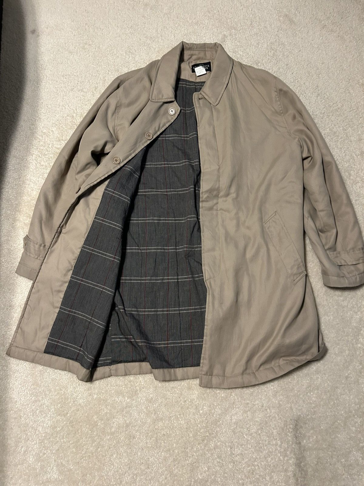 Vintage Vintage Beige Trench Coat Size US L / EU 52-54 / 3 - 2 Thumbnail