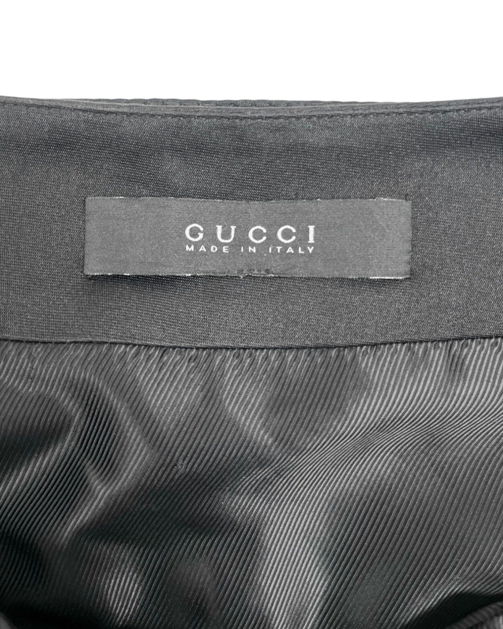 Gucci by Frida Giannini S/S 2009 Black Belted Cargo Skirt Size 27" / US 4 / IT 40 - 8 Thumbnail
