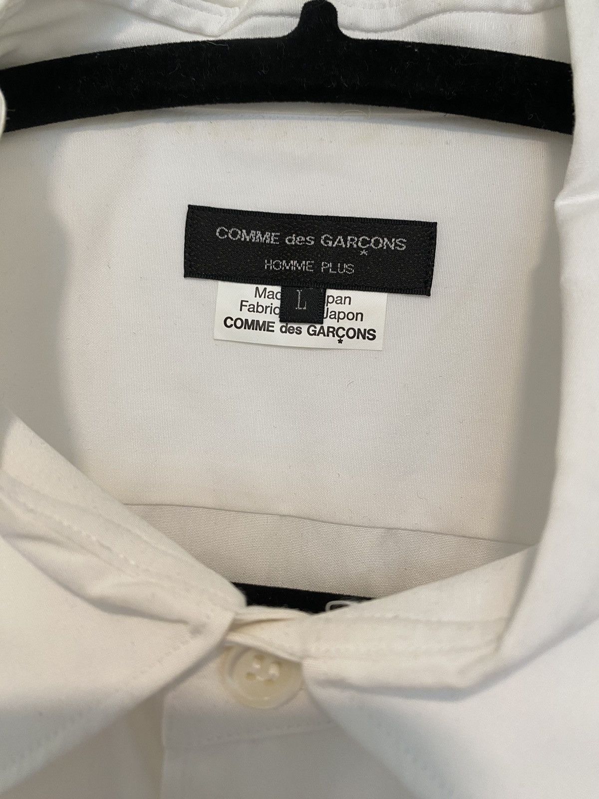 Comme des Garcons Homme Plus CDG Homme Plus - Broad Front Pleats Shirt Size US L / EU 52-54 / 3 - 5 Thumbnail