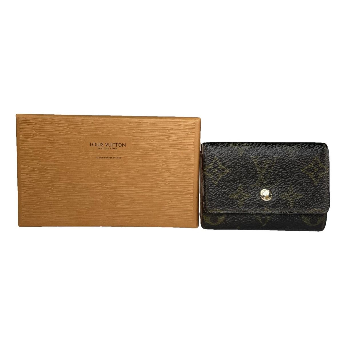 Louis Vuitton Brown Leather Purse Size ONE SIZE - 1 Thumbnail