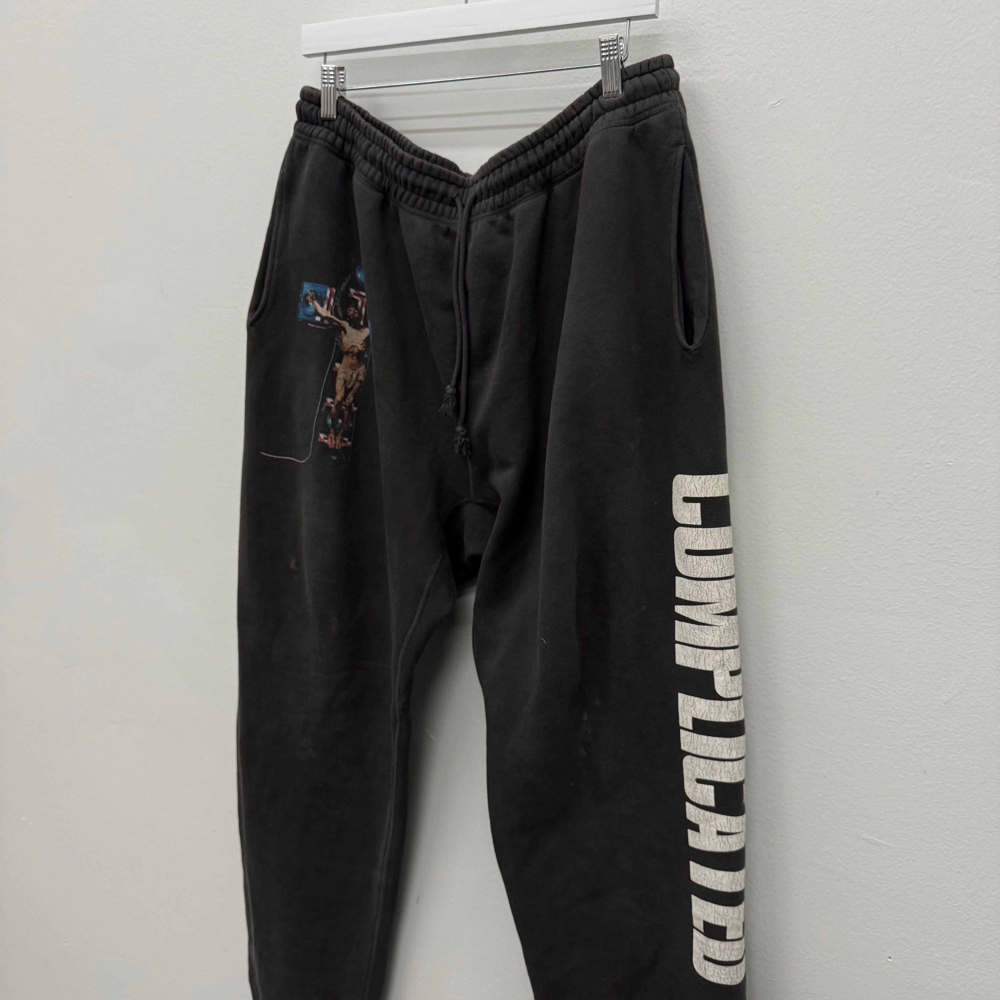 Saint Michael Saint Michael Complicated Sweatpants - Size XL Size US 36 / EU 52 - 3 Thumbnail