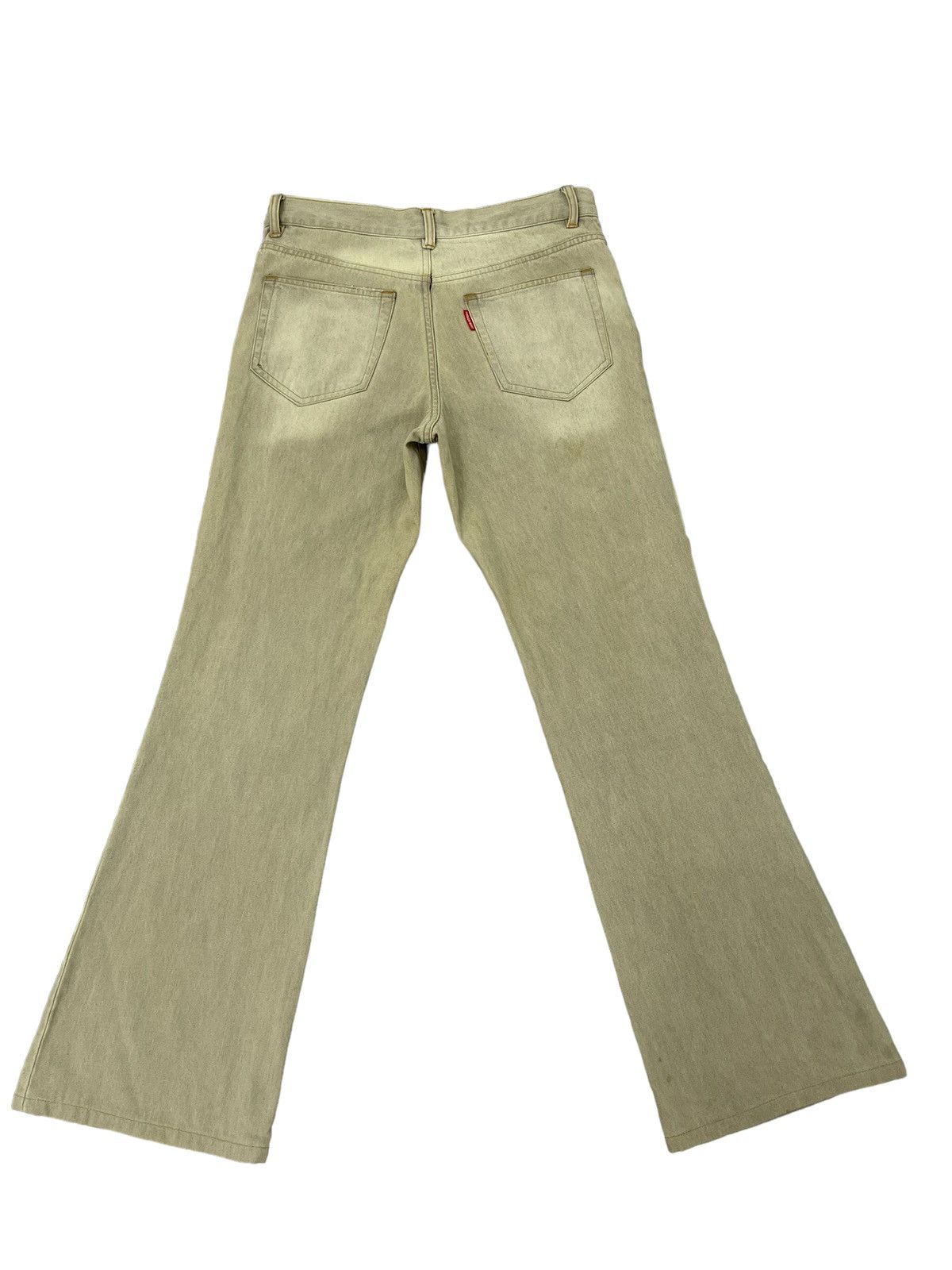 Tornado Mart Flare Jeans Tornado Mart Distress Dirty Faded Boot Cut 7🟦5 Size US 31 - 10 Thumbnail