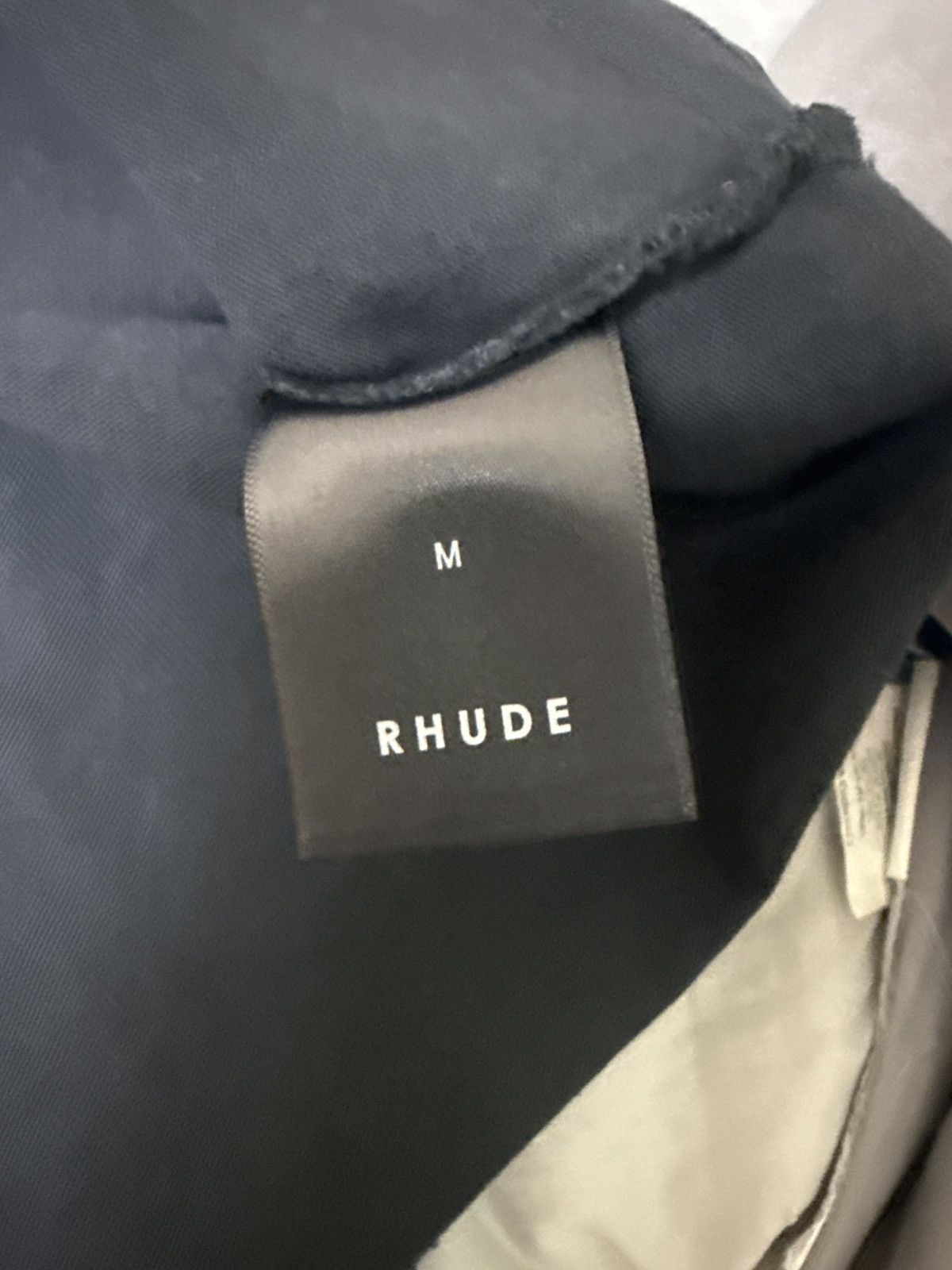 Rhude Rhude Collegiate Black Tshirt Size US M / EU 48-50 / 2 - 5 Thumbnail