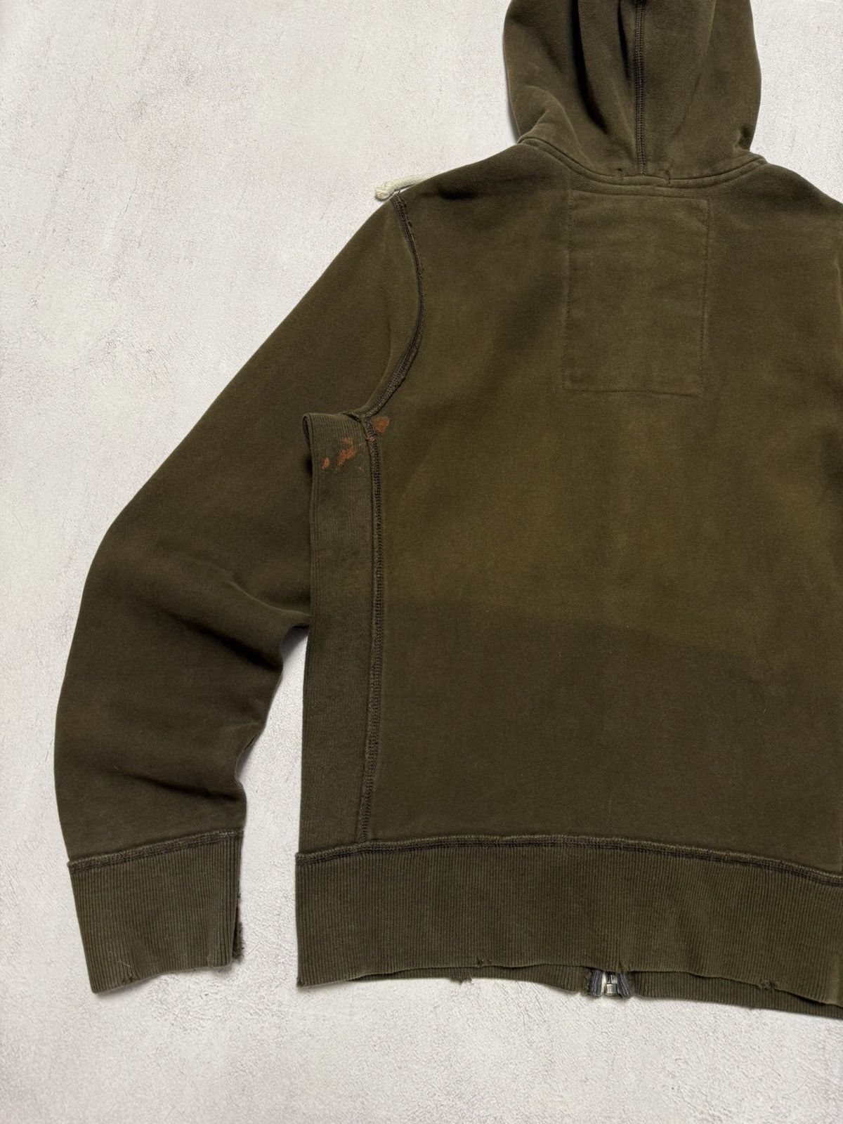 Abercrombie & Fitch Vintage Abercrombie Fitch Hoodie Big Logo Distressed Wash Size US L / EU 52-54 / 3 - 11 Thumbnail