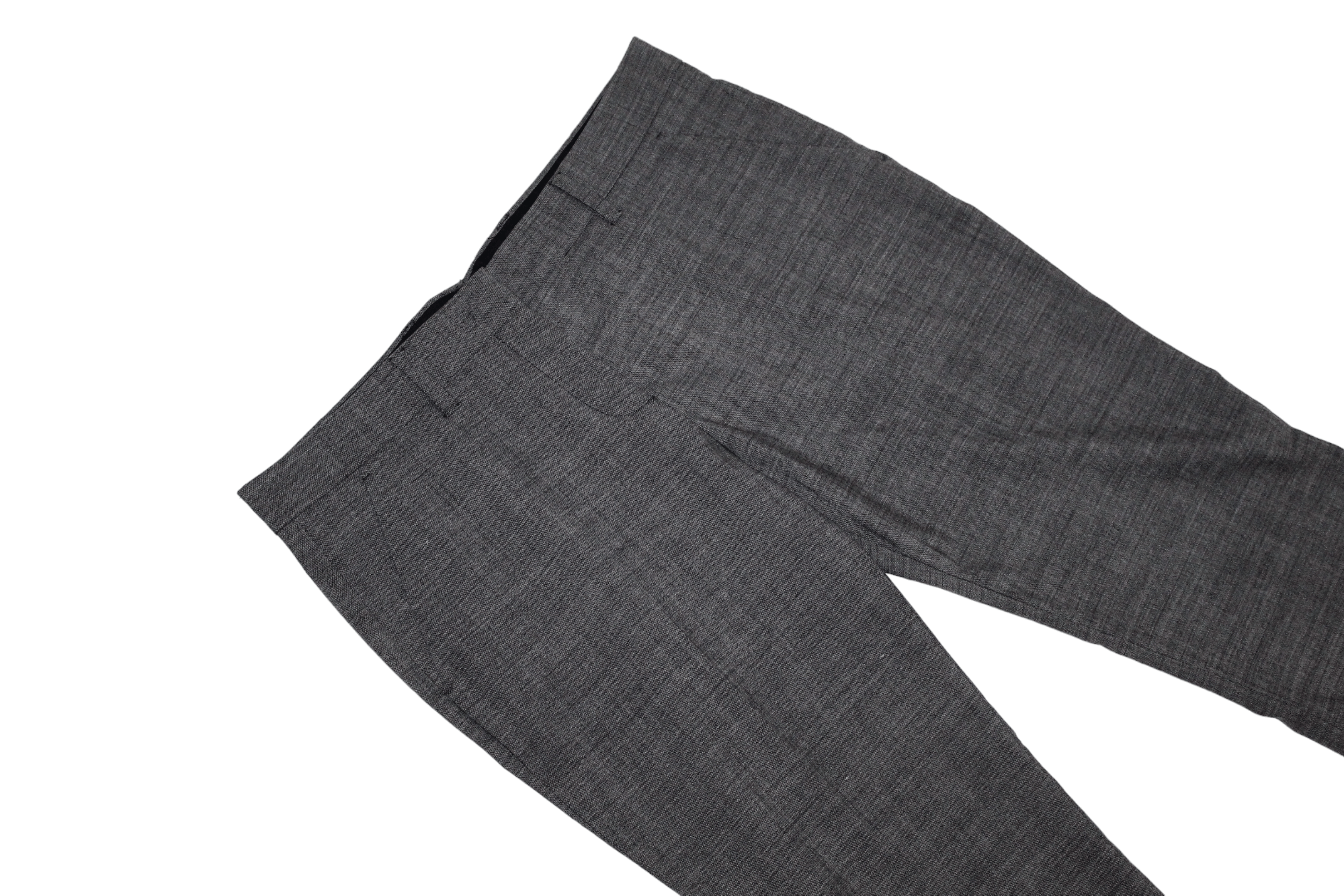 Prada Prada Woven Stretch Wool Flared Trousers Size 30" / US 8 / IT 44 - 4 Thumbnail