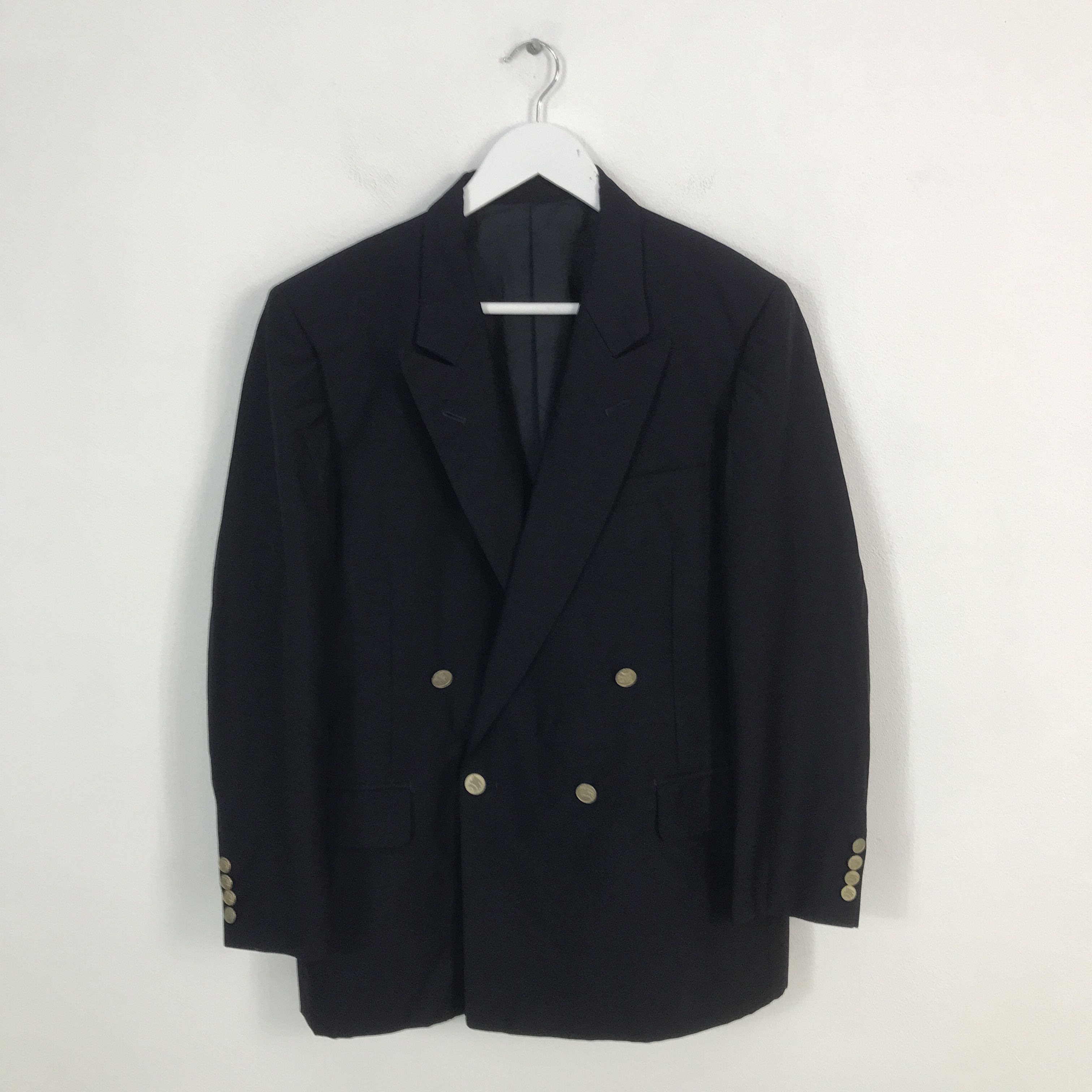 Burberry Rare burberrys Wool & Mohair Blazer Coat jacket Size US M / EU 48-50 / 2 - 1 Thumbnail
