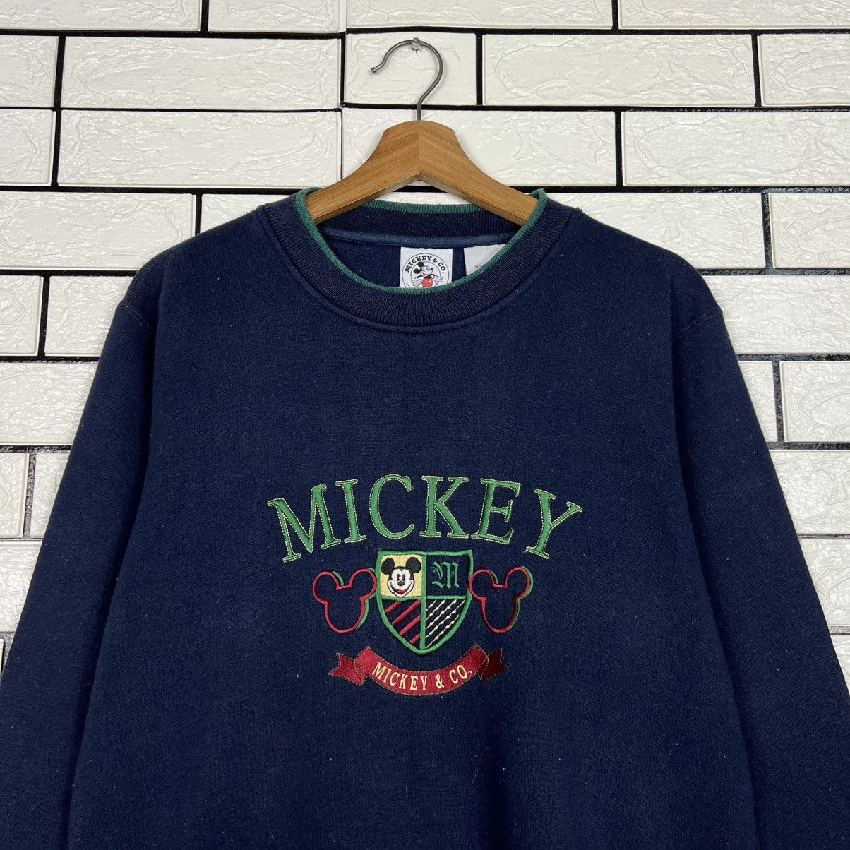 Mickey & Co. Vintage MICKEY & CO. Embroidered Logo Sweatshirt #4071-C185 Size US M / EU 48-50 / 2 - 2 Thumbnail