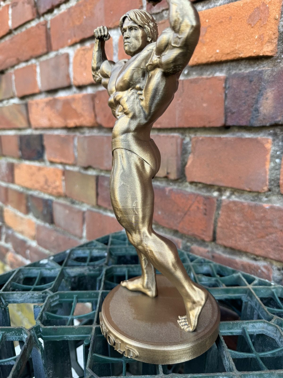 Other Gym statue Arnold Schwarzenegger 37cm Size ONE SIZE - 5 Thumbnail
