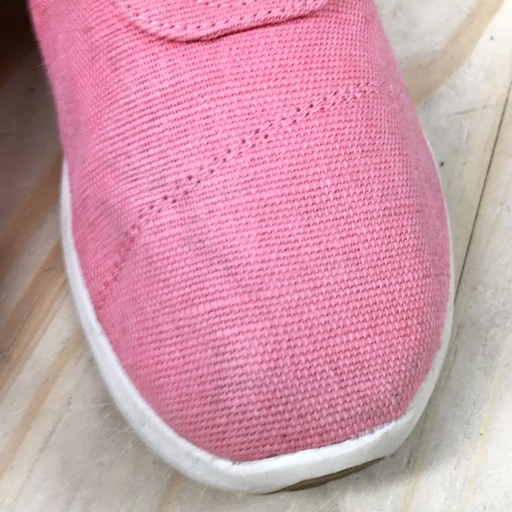 Toms TOMS Sneaker Womens 8 Pink Cabrillo Round Toe Laced Up Casual Canvas 10019097 Size US 8 / IT 38 - 7 Thumbnail