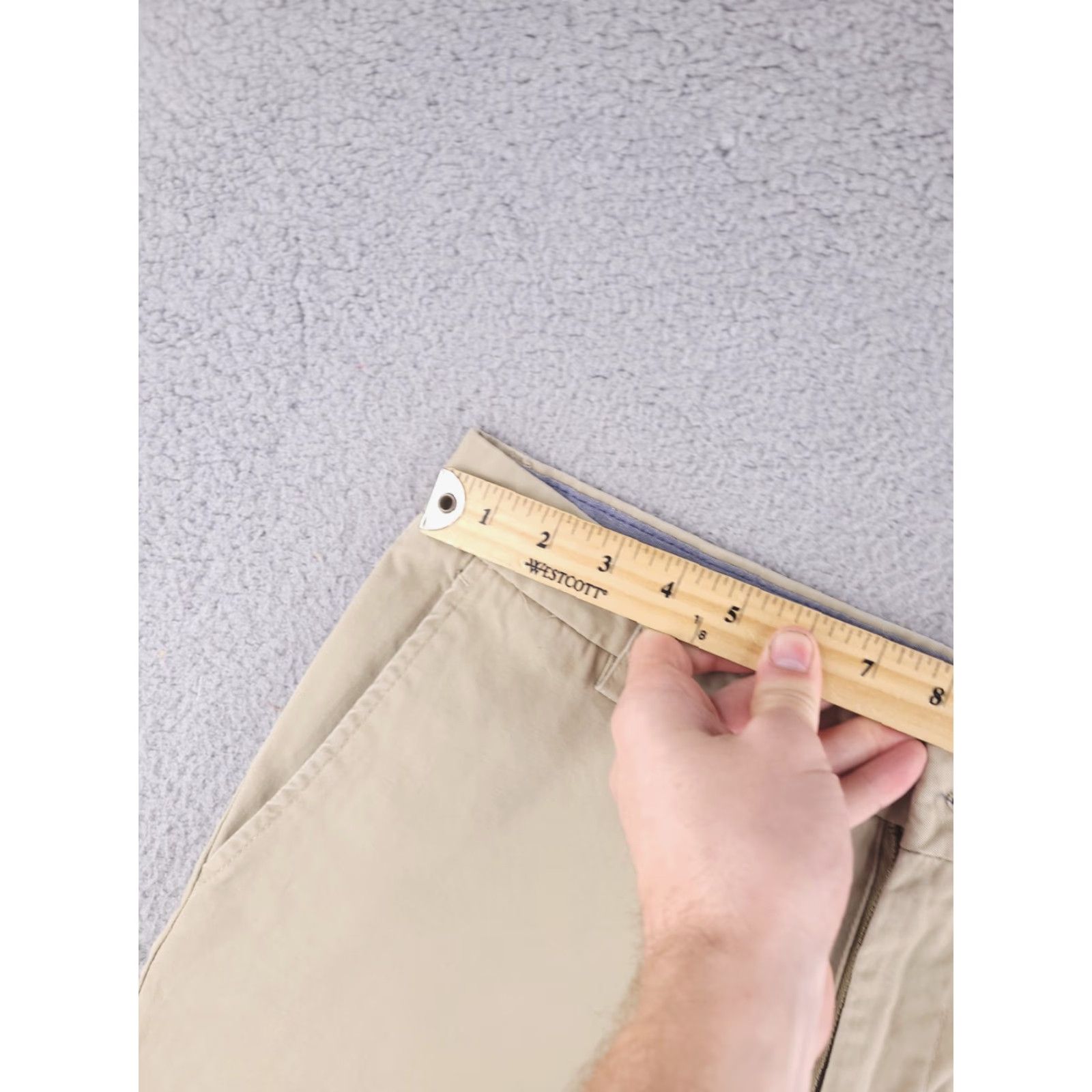 Banana Republic VINTAGE Banana Republic Pants Mens 34x33 Brown Emerson khaki Chino Dress Casual Size US 34 / EU 50 - 6 Thumbnail