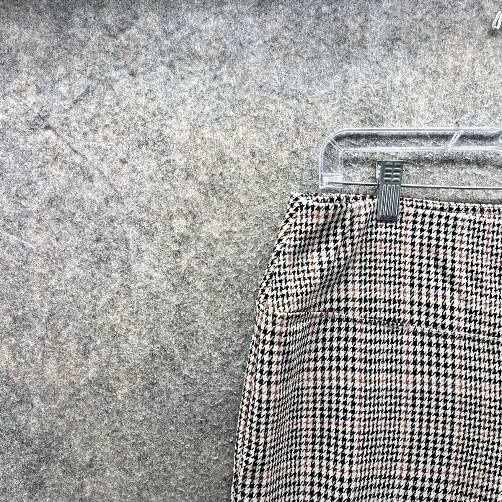 J. Jill J. Jill Pants Womens XL Petite Multicolor Check Cropped Tapered Pull On Knit Wearever Collection Pockets Elastic Waist Size 40" / US 18 - 5 Thumbnail