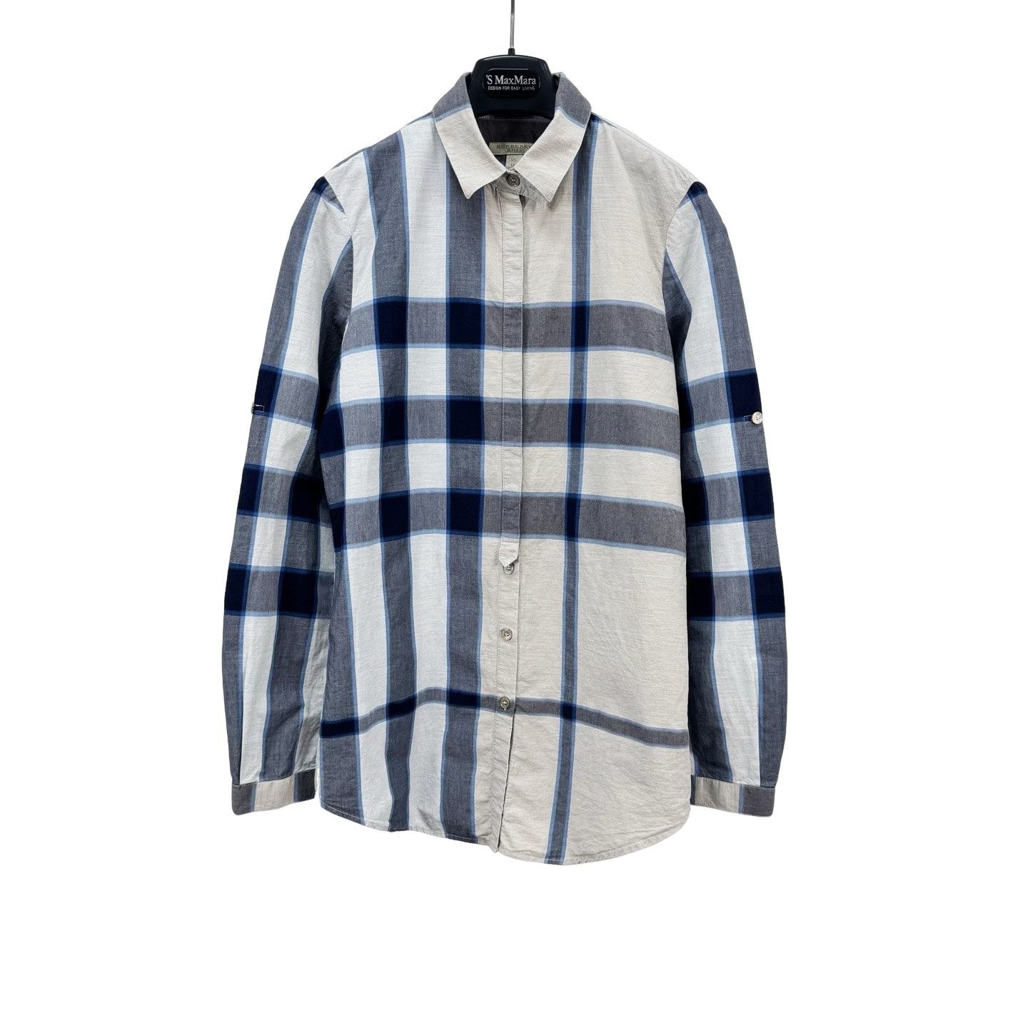 Burberry Burberry Brit Large Check Long Sleeve Shirt XS Size US XS / EU 42 / 0 - 1 Thumbnail