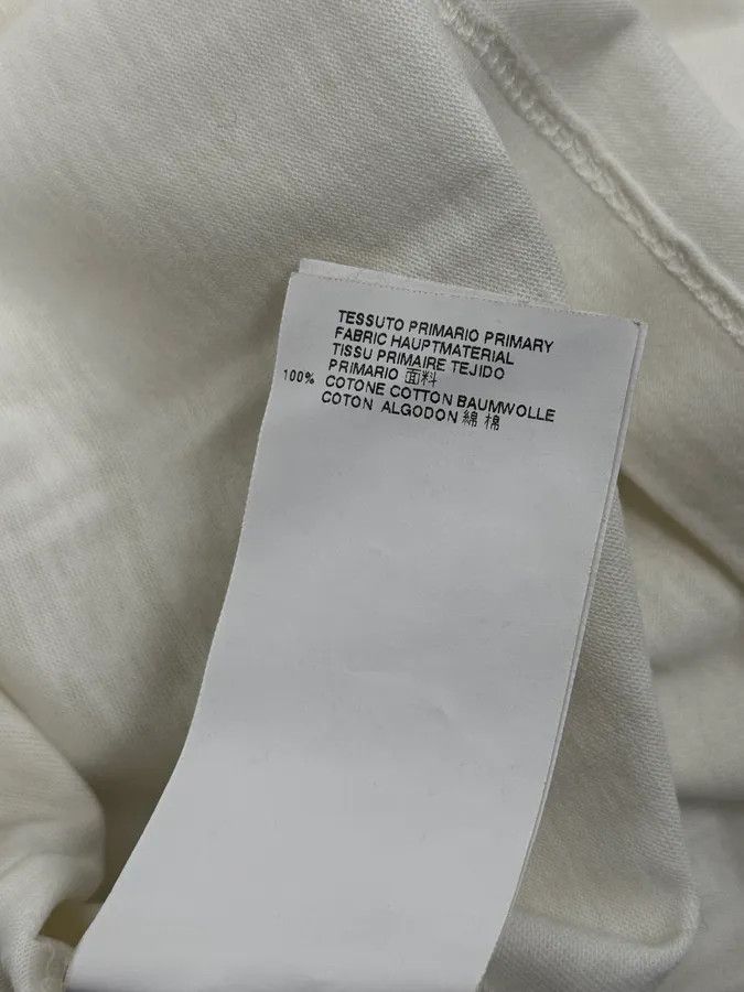 Dsquared2 FW2015 Dsquared2 White Royal Eagle Graphic V-Neck Longsleeves Size US M / EU 48-50 / 2 - 11 Thumbnail