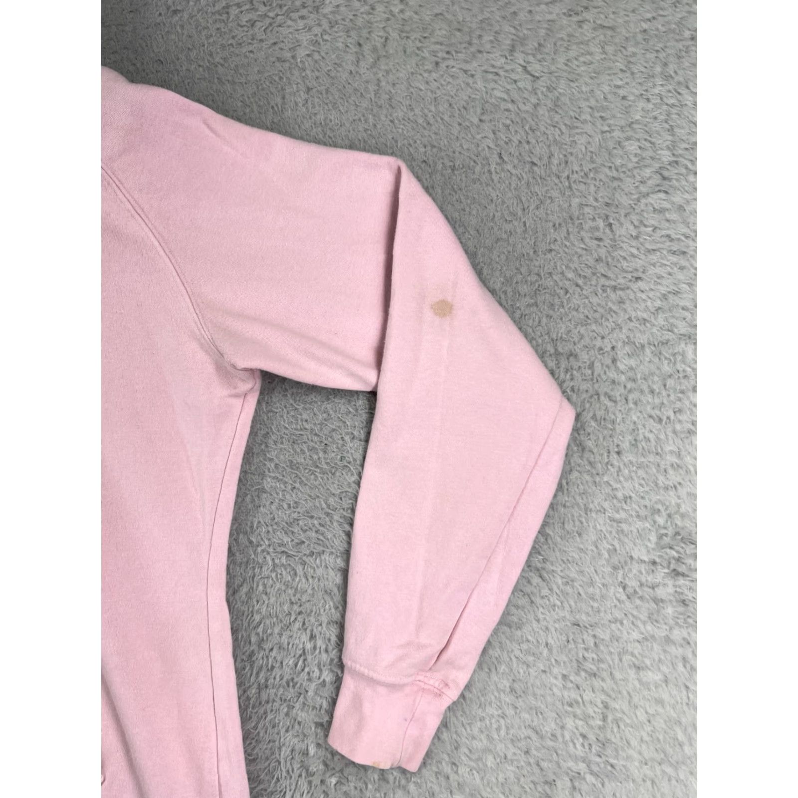 The North Face VINTAGE The North Face Sweater Shirt Womens M Pink Pullover Jersey Cotton Blend Logo 90s Theme Womens Size M / US 6-8 / IT 42-44 - 5 Thumbnail