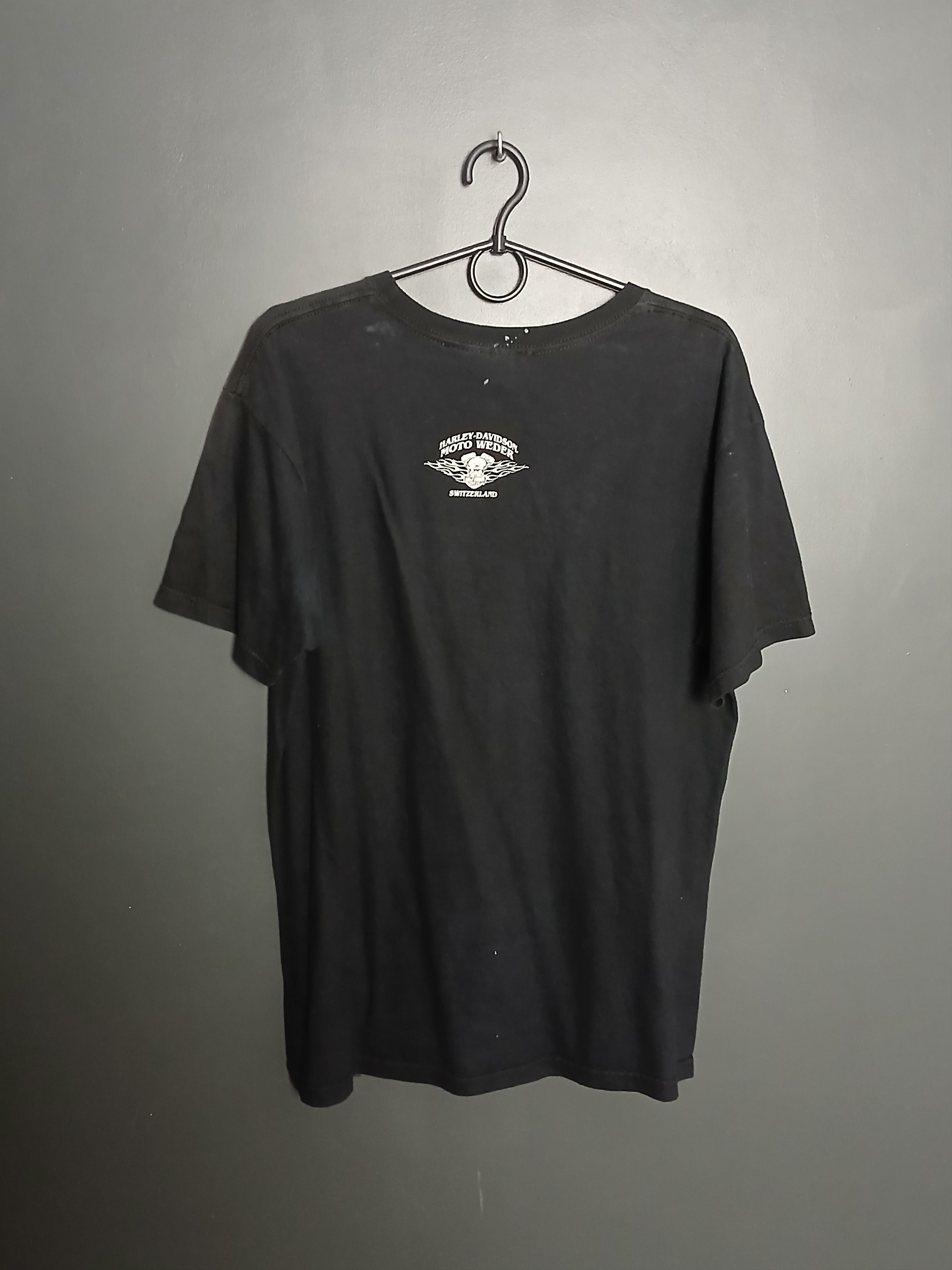 Harley Davidson × Vintage Vintage Harley Davidson Racing Moto T-Shirt Size US M / EU 48-50 / 2 - 2 Thumbnail