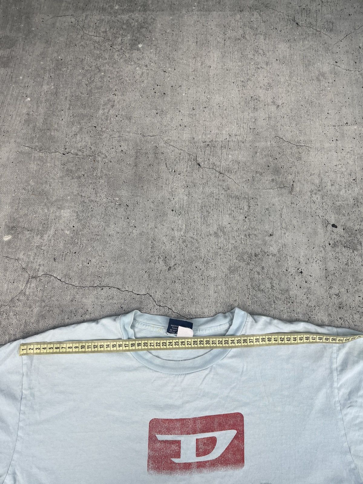 Diesel 90s Diesel Vintage T-Shirt Avant Garde Big Logo Y2K Size US XL / EU 56 / 4 - 7 Thumbnail