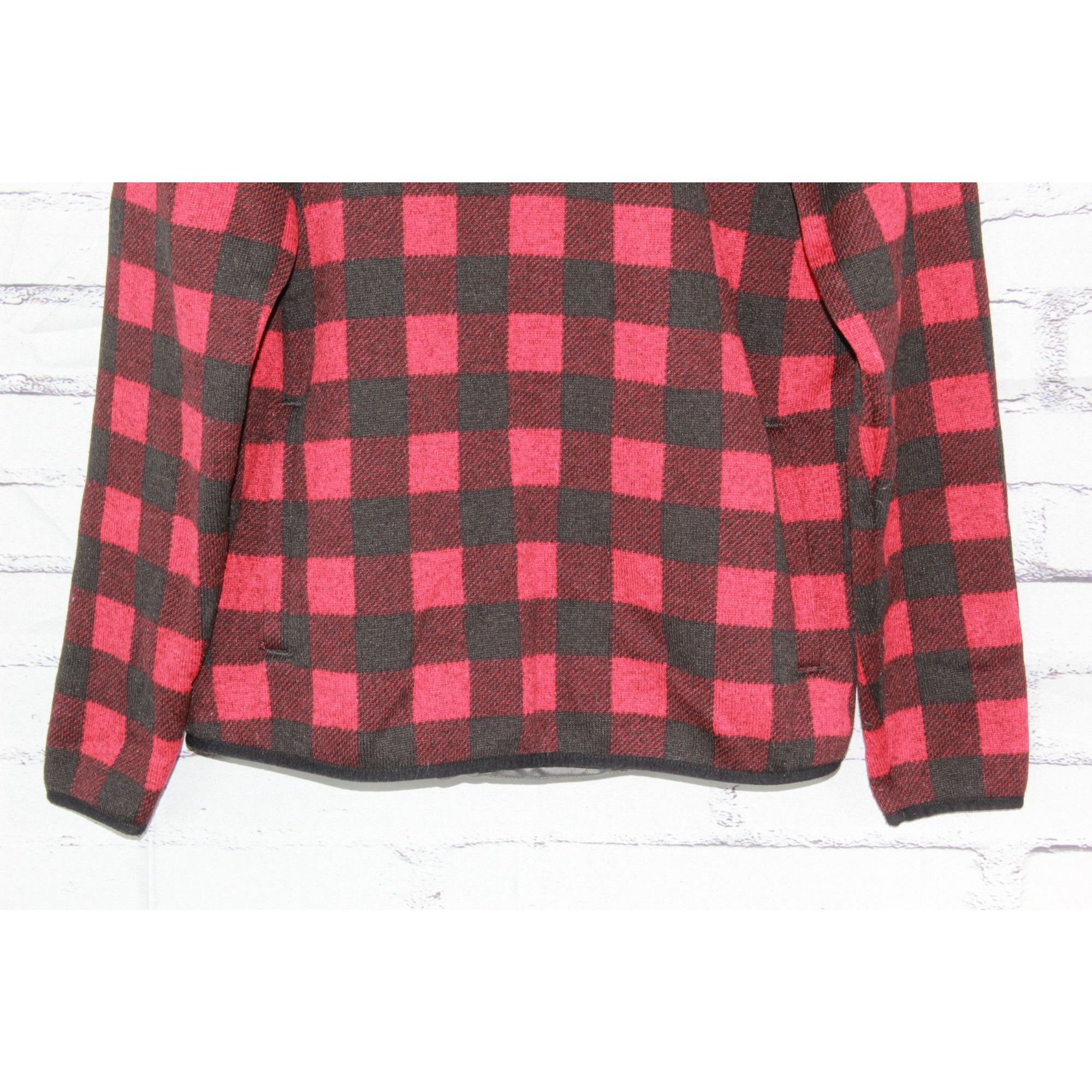 L.L. Bean LL Bean Men's Sweater Fleece Pullover Buffalo Plaid Outdoor Size US L / EU 52-54 / 3 - 4 Thumbnail