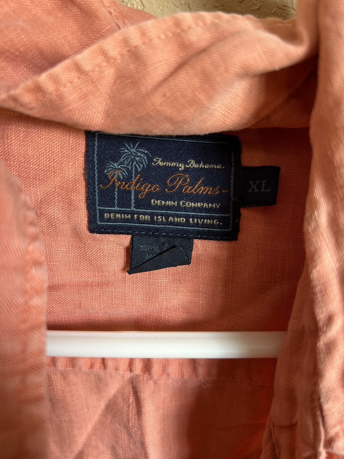 Tommy Bahama Tommy Bahamas Orange Casual Button Up - XL Size US XL / EU 56 / 4 - 2 Thumbnail