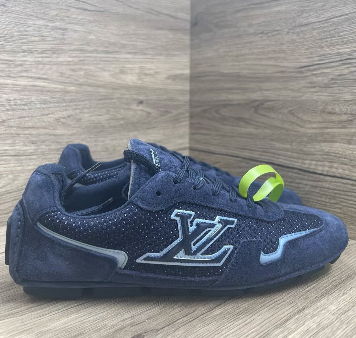 Louis Vuitton Louis Vuitton Rally Blue Retro Sneakers J41 Size US 7 / EU 40 - 4 Thumbnail