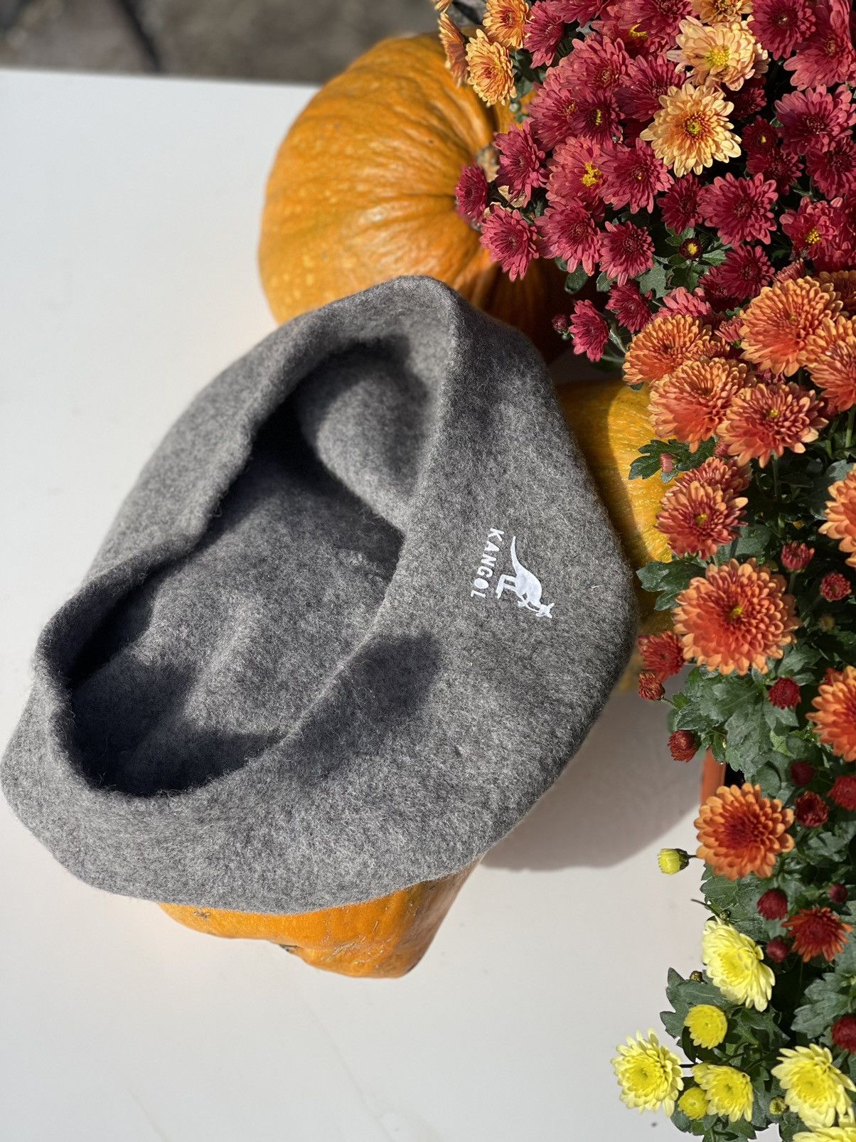 Kangol Kangol wool grey beret hat Size ONE SIZE - 8 Thumbnail