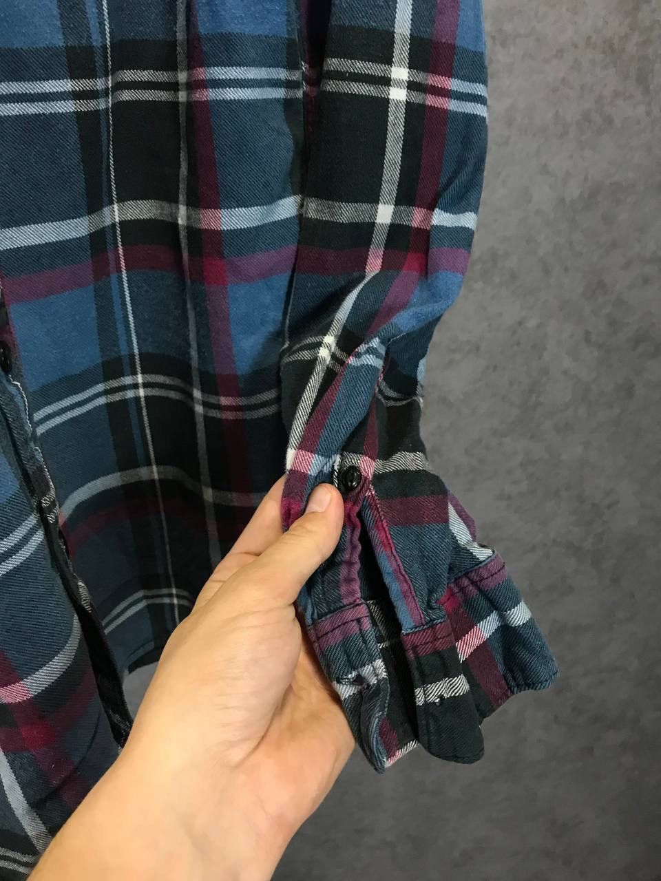 Allsaints Allsaints vintage flannel shirt Size US L / EU 52-54 / 3 - 7 Thumbnail