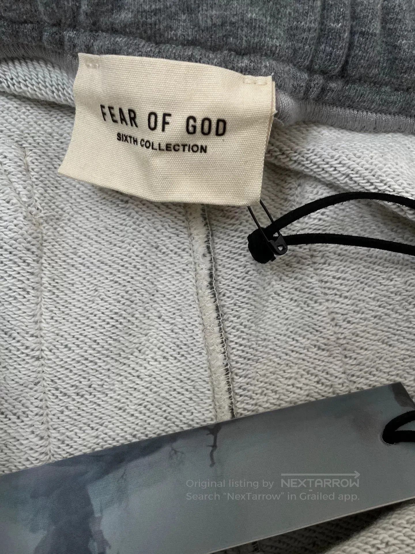Fear of God Fear of God Season 6 Gray Ribbon Pants. Size US 26 / EU 42 - 4 Thumbnail