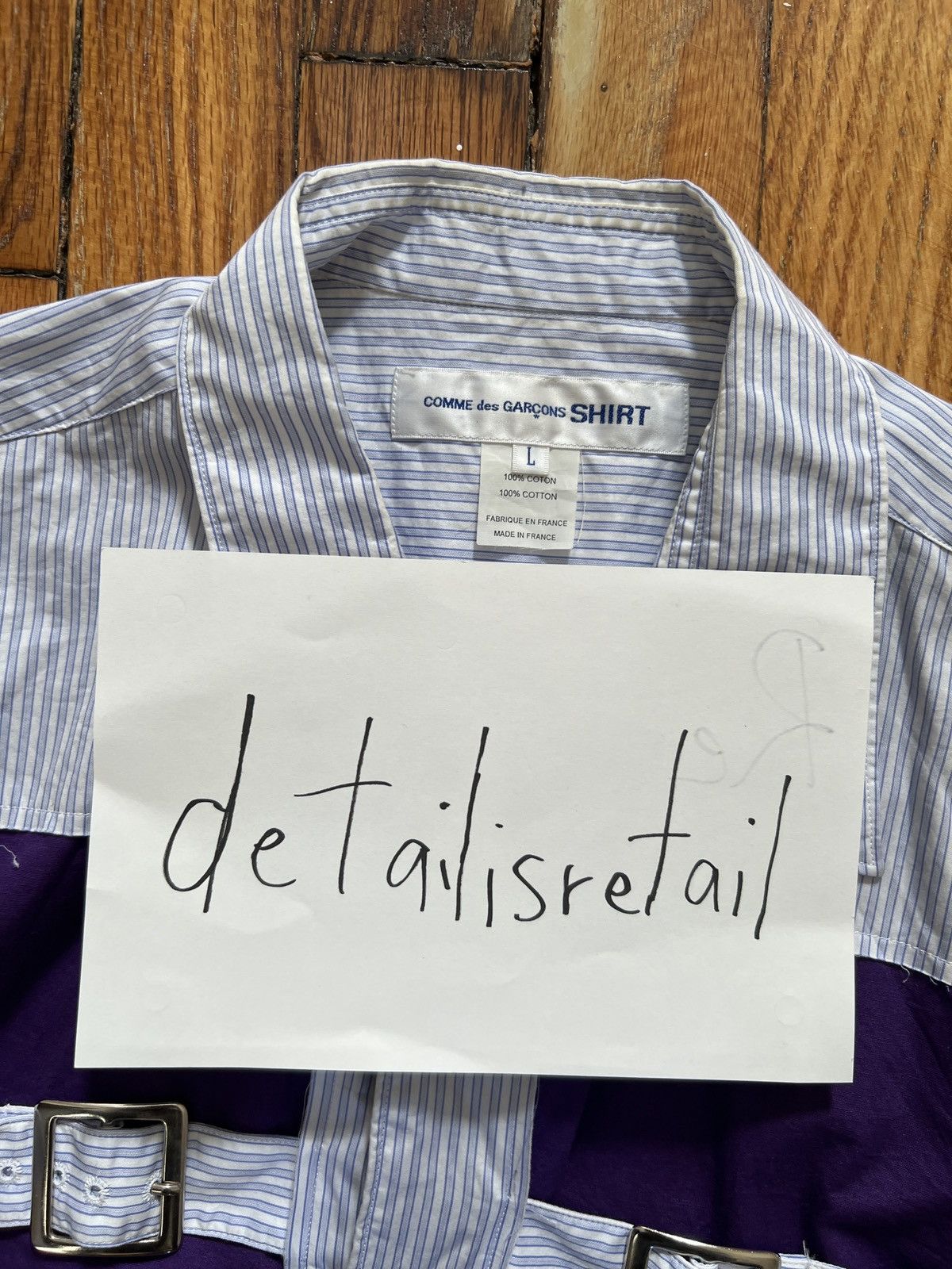 Comme des Garcons SHIRT Comme Des Garcon Shirt long sleeve shirt Size US L / EU 52-54 / 3 - 4 Thumbnail