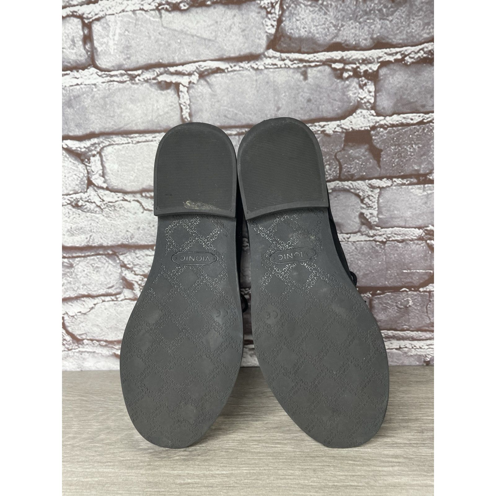 Other Vionic Weslyn Black Leather Oxfords Comfort Casual Shoes Wom Size US 6.5 / IT 36.5 - 22 Thumbnail