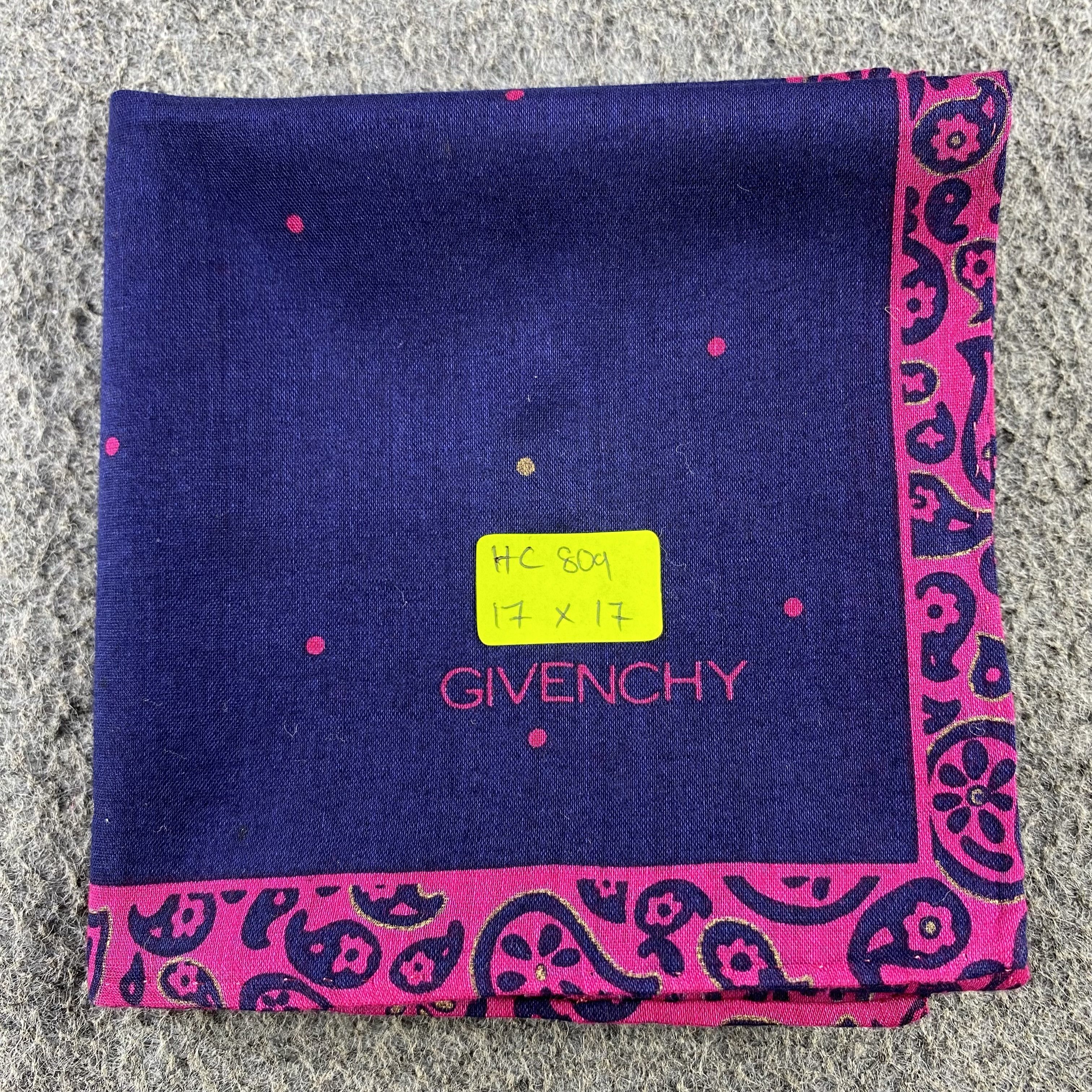 Vintage Givenchy Handkerchief/Neckerchief/Bandana HC809 Size ONE SIZE - 5 Thumbnail