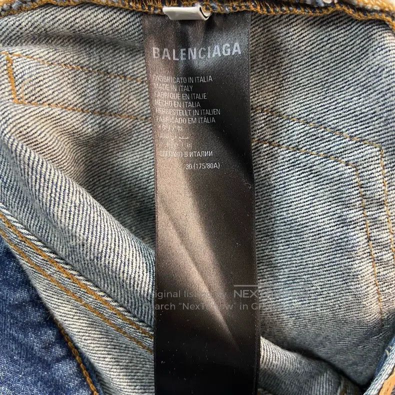 Balenciaga Balenciaga Ankle Destroyed Washed Denim Long Pants Size US 30 / EU 46 - 4 Thumbnail