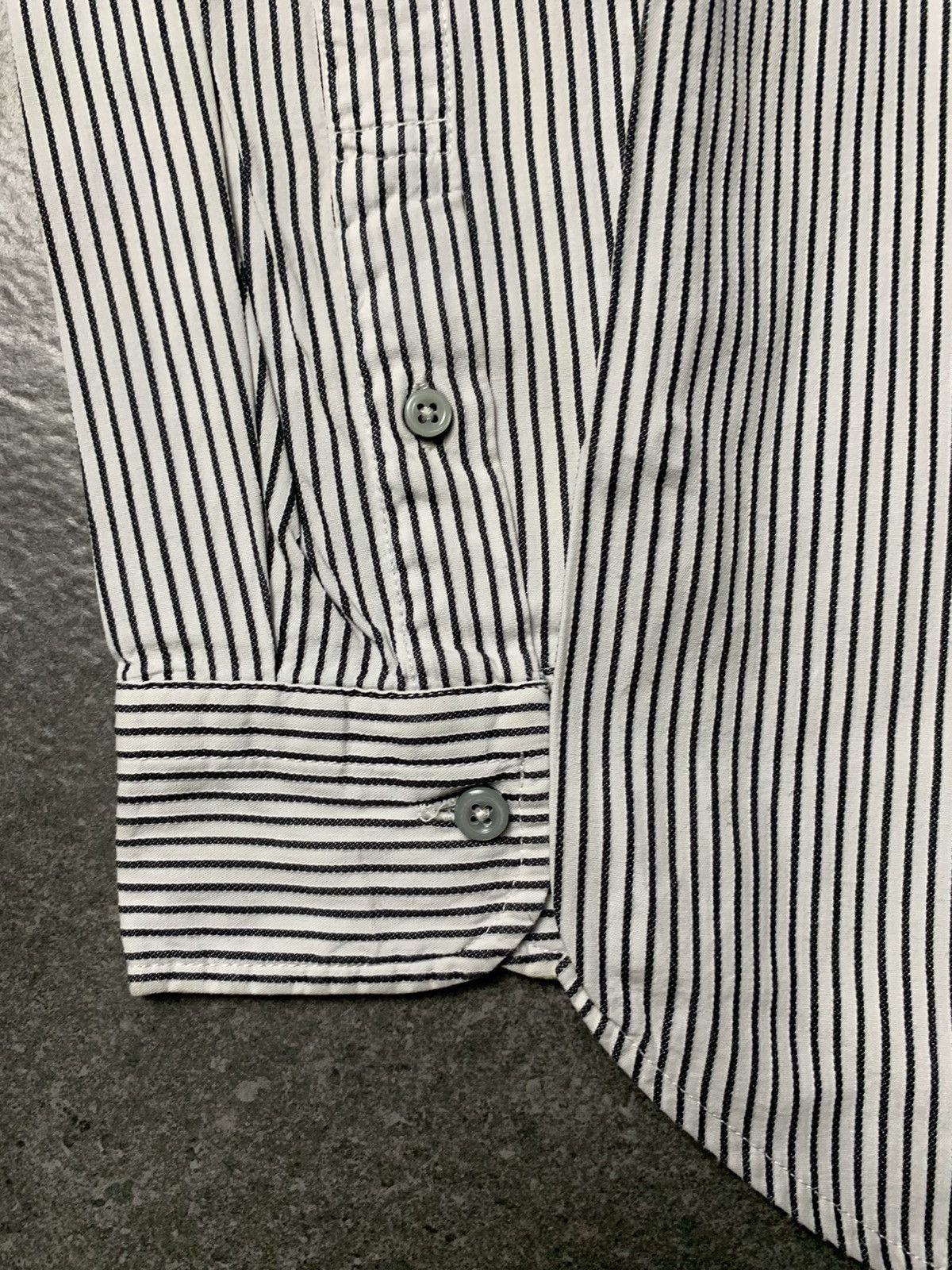 Beams Plus 2000s Japanese Brand Beams Heart Stripe Shirt Size US M / EU 48-50 / 2 - 11 Thumbnail