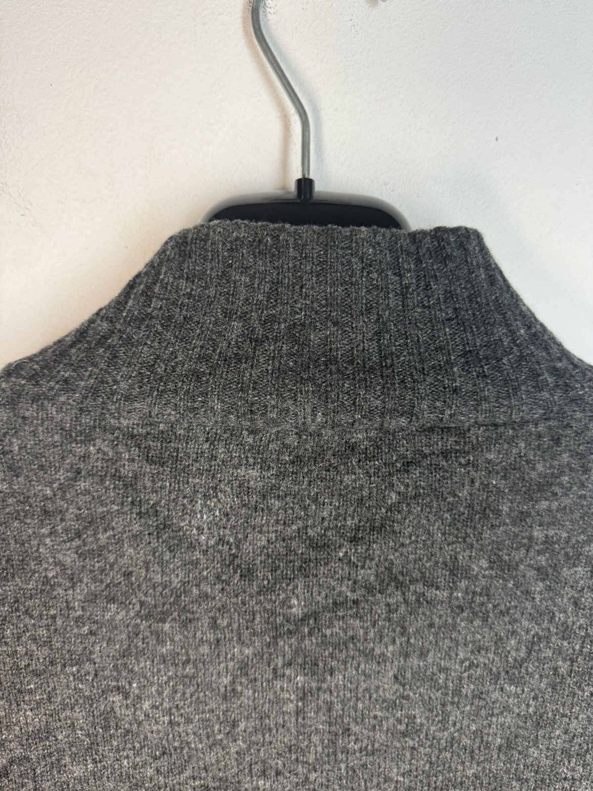 Yves Saint Laurent Wool YSL Sweater Soft Zip Grey/Beige Knitted Vintage Size US XL / EU 56 / 4 - 9 Thumbnail