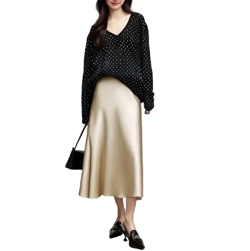 Dior Dior Black Wool Polka Dot Long Sleeve Sweater 0089 Size ONE SIZE - 1 Thumbnail