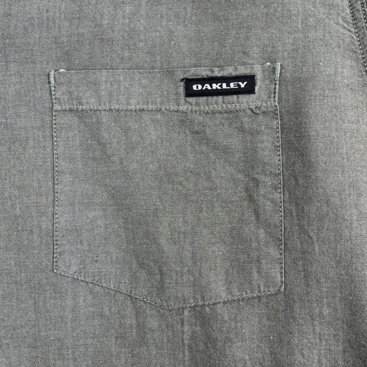 Oakley Oakley Button Up Shirt Green Long Sleeve Casual Men Size M Size US M / EU 48-50 / 2 - 4 Thumbnail