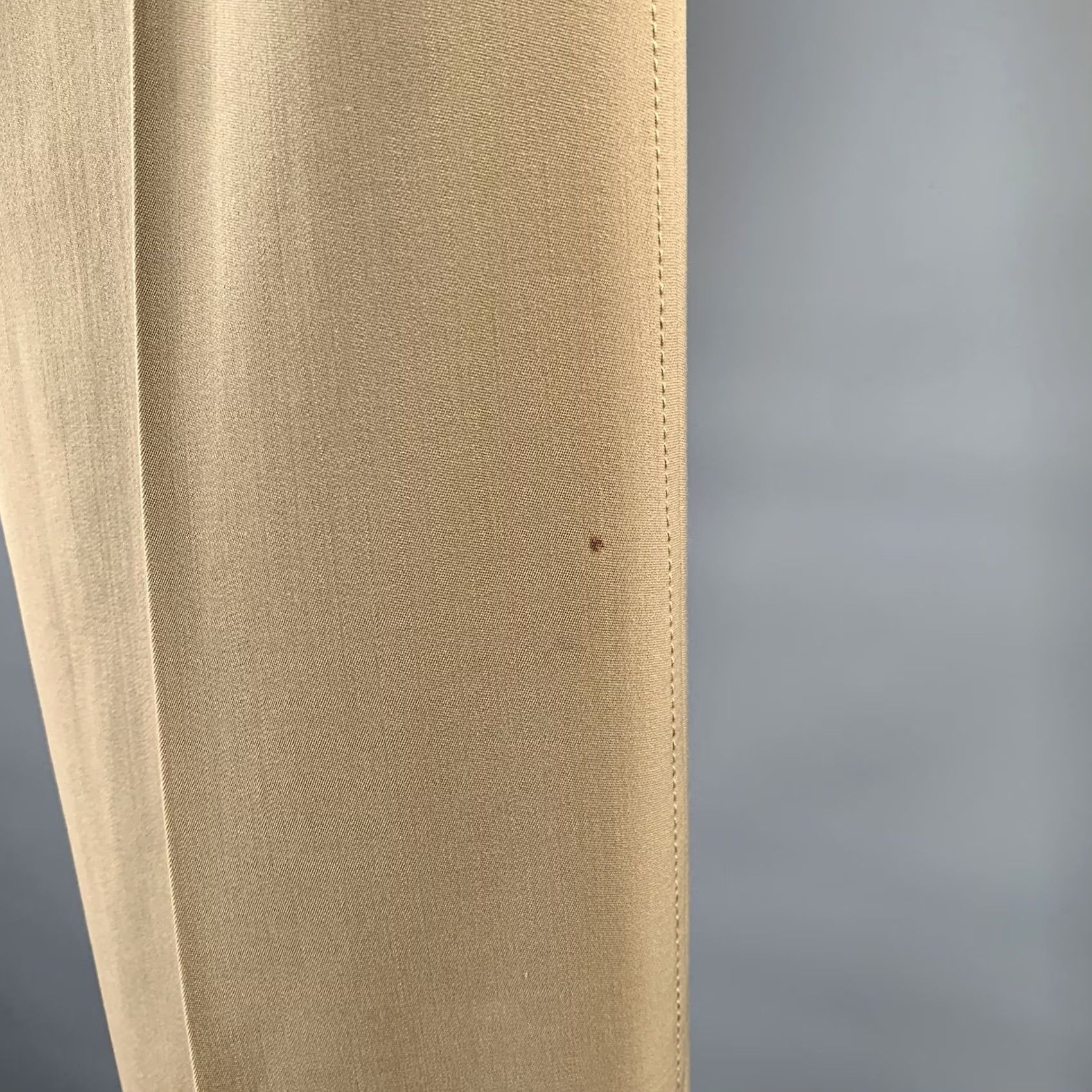 Dolce & Gabbana DOLCE & GABBANA Dress Pants Size 36 Khaki Wool Blend Size 25" / US 0 / IT 36 - 5 Thumbnail