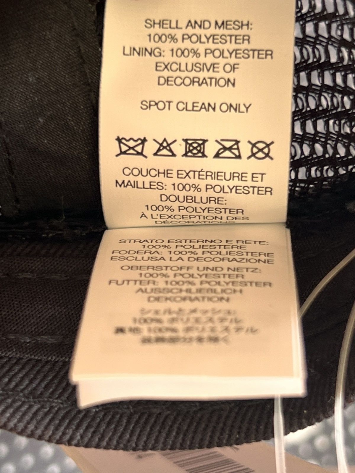 Supreme Supreme Pins Mesh Back 5 Panel Black cap hat snapback enamel Size ONE SIZE - 24 Thumbnail