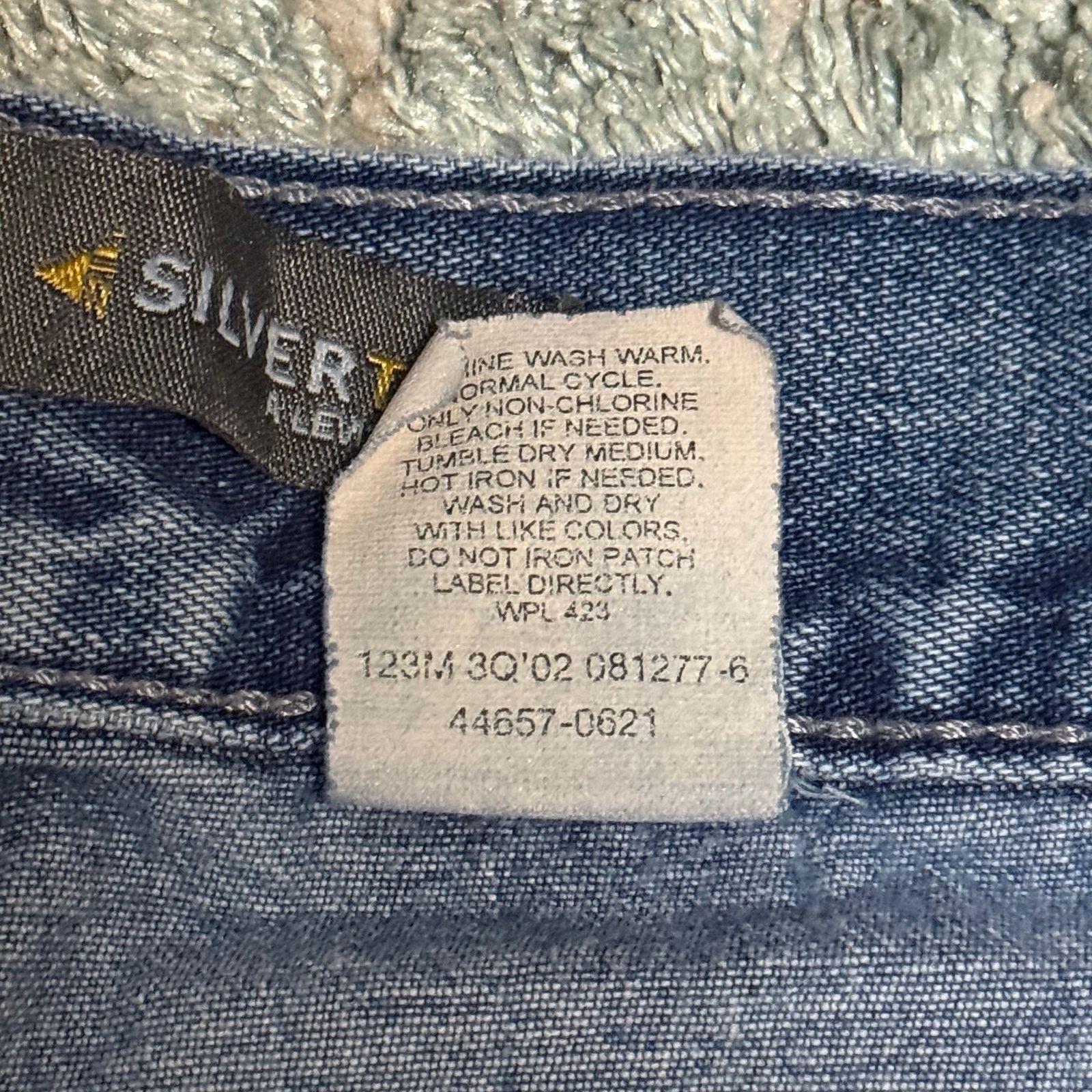 Levi's × Vintage Vintage Levi's Silvertab Baggy Carpenter Fit Jeans 38x30 Size US 38 / EU 54 - 8 Thumbnail
