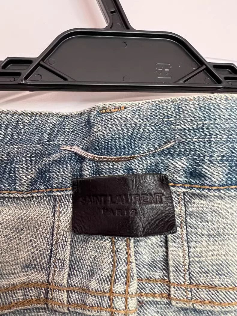 Saint Laurent Paris Saint Laurent Paris Distressed jeans Size US 31 - 5 Thumbnail