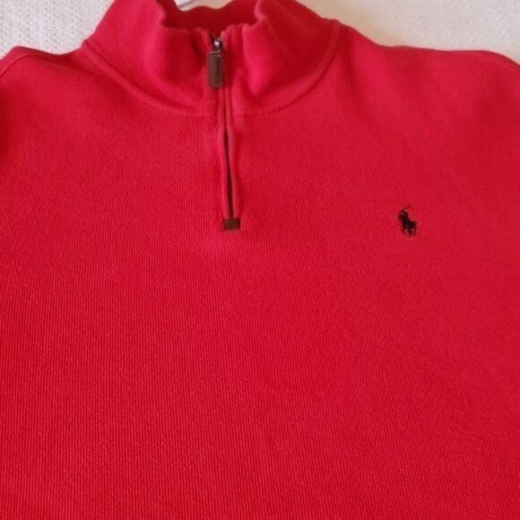 Polo Ralph Lauren Polo by Ralph Lauren Embroidered 1/4 Zip Long Sleeve Sz XL R Size US XL / EU 56 / 4 - 7 Thumbnail