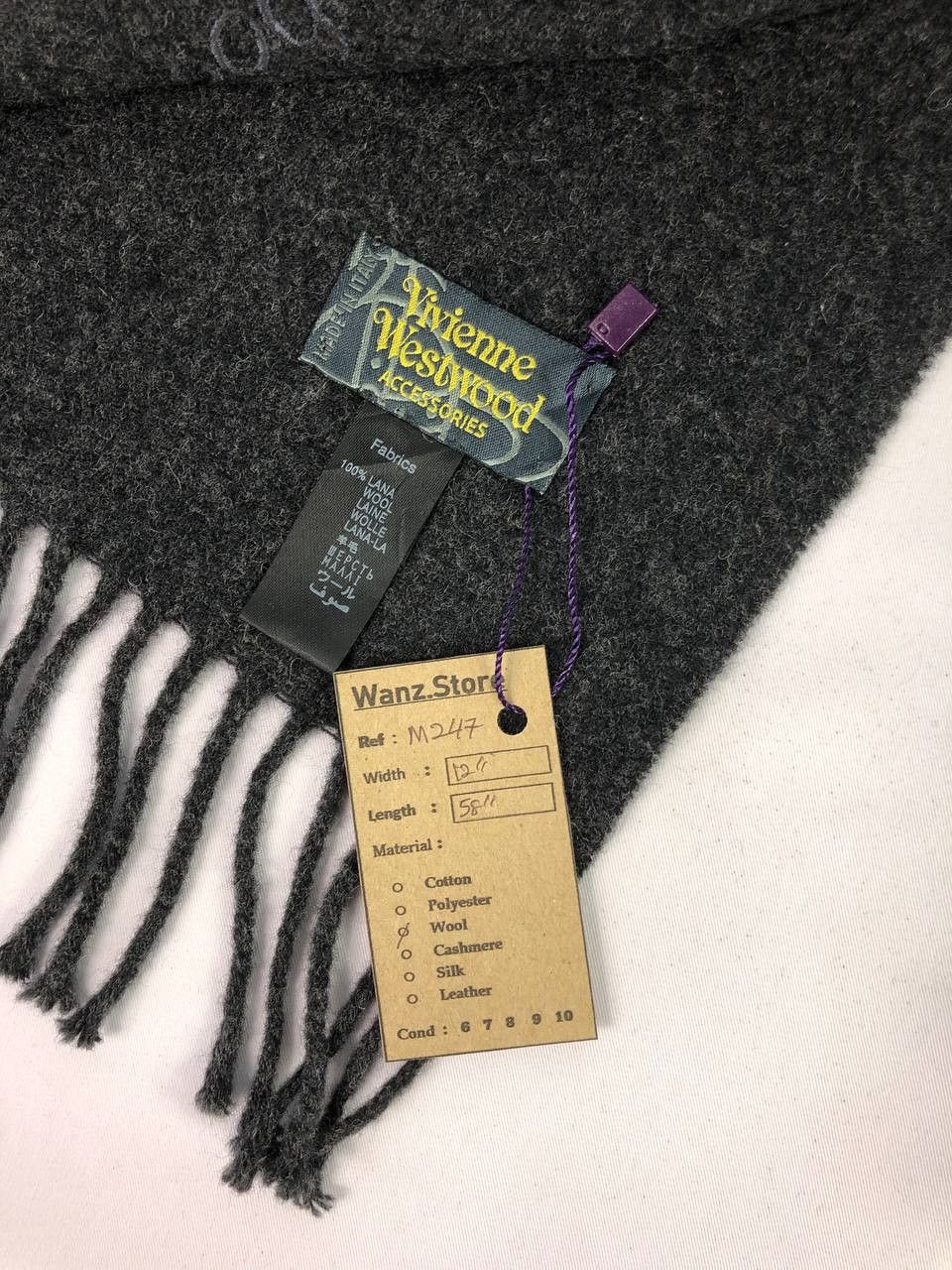 Vintage Vivienne Westwood Scarf Muffler Neckwear Size ONE SIZE - 9 Thumbnail