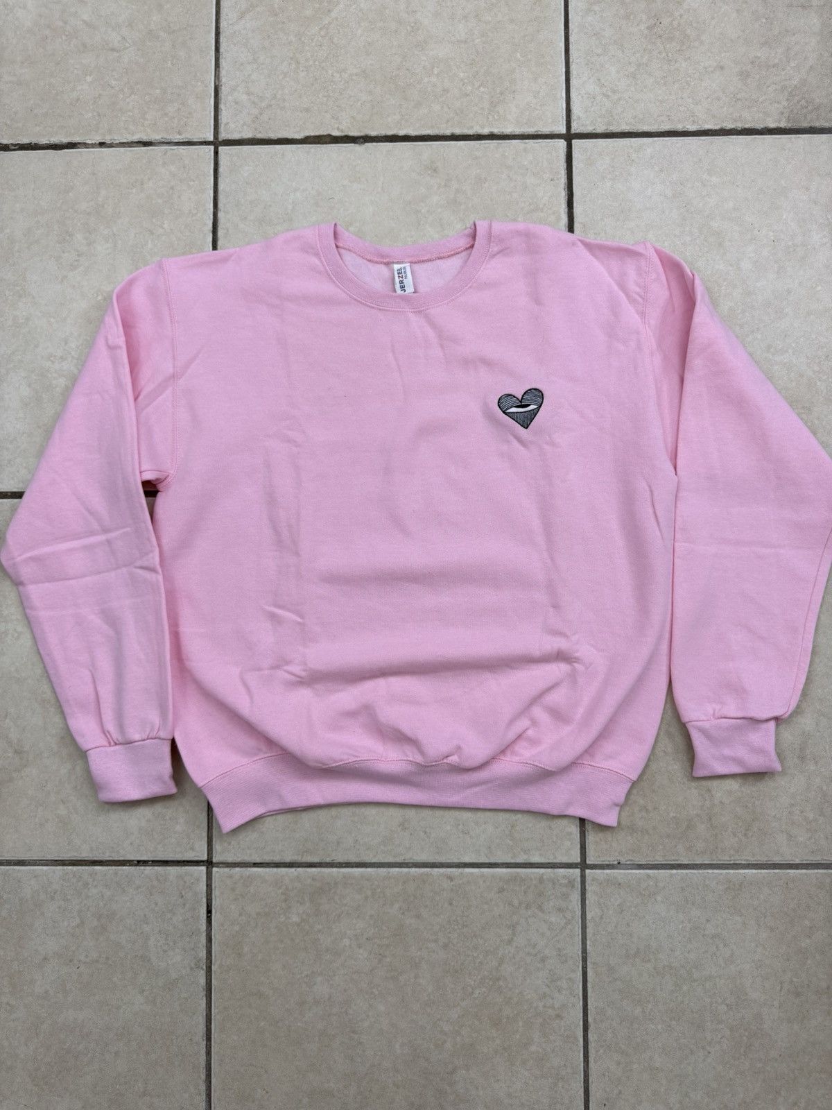 Designer Ahol Sniffs Glue Pink Crewneck Sweater Size M Size US M / EU 48-50 / 2 - 1 Thumbnail