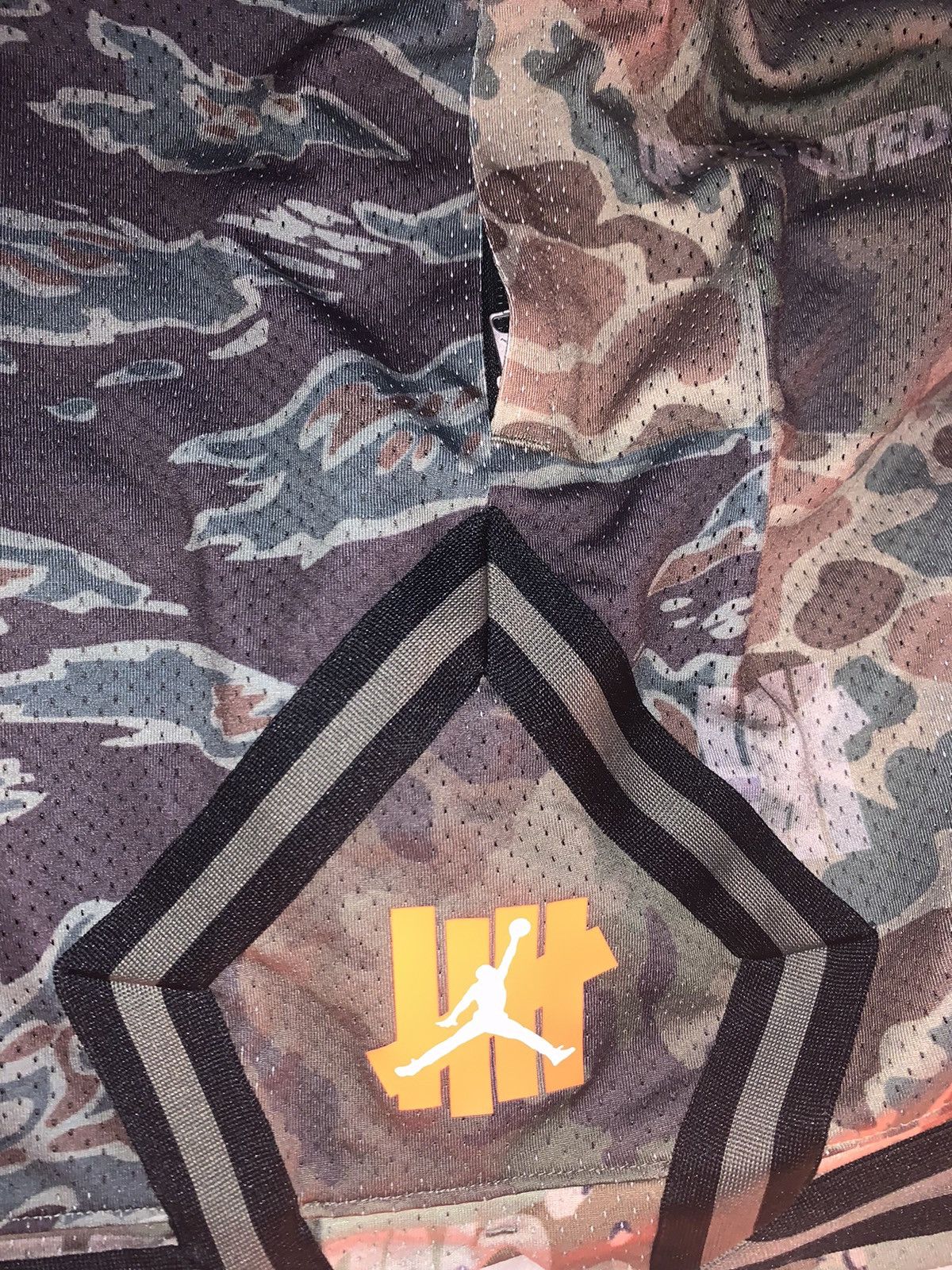 Jordan Brand Jordan X Undefeated Basketball Shorts Twilight Marsh Size US 28 / EU 44 - 5 Thumbnail