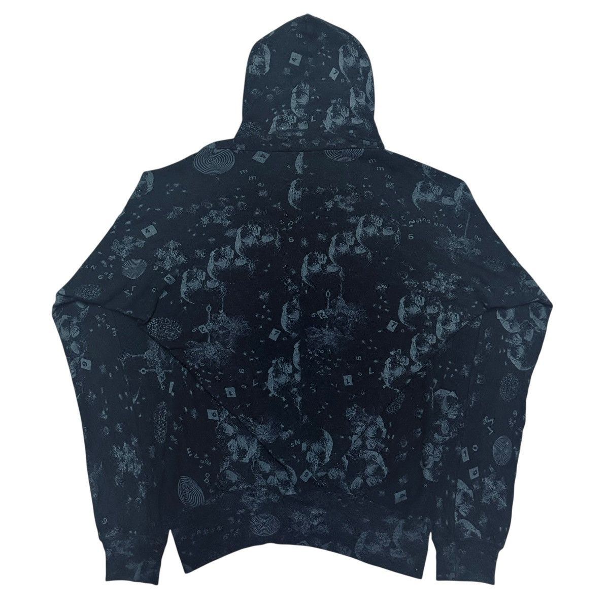 Andy Warhol × Hysteric Glamour Vintage Skull Overprint Zipper Sweat Hoodie Size US L / EU 52-54 / 3 - 3 Thumbnail