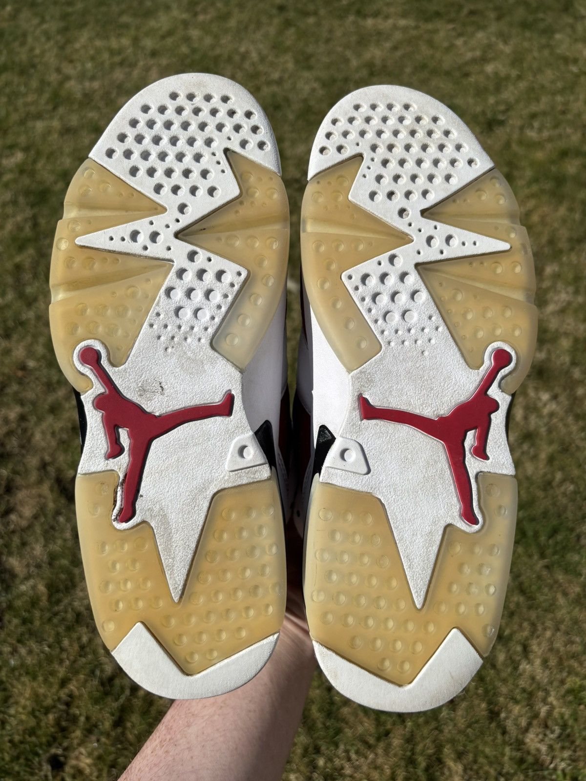 Jordan Brand Jordan 6 Retro OG Carmine 2021 Size 8.5 Size US 8.5 / EU 41-42 - 6 Thumbnail